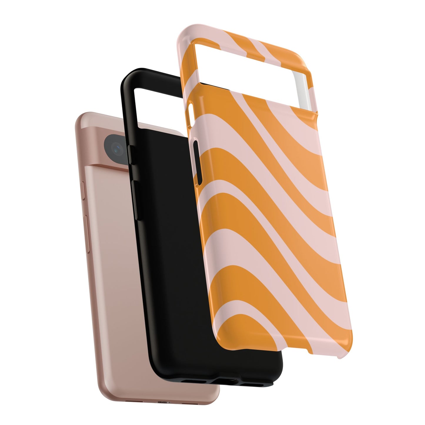 Retro Wavy Stripe Google Pixel Case