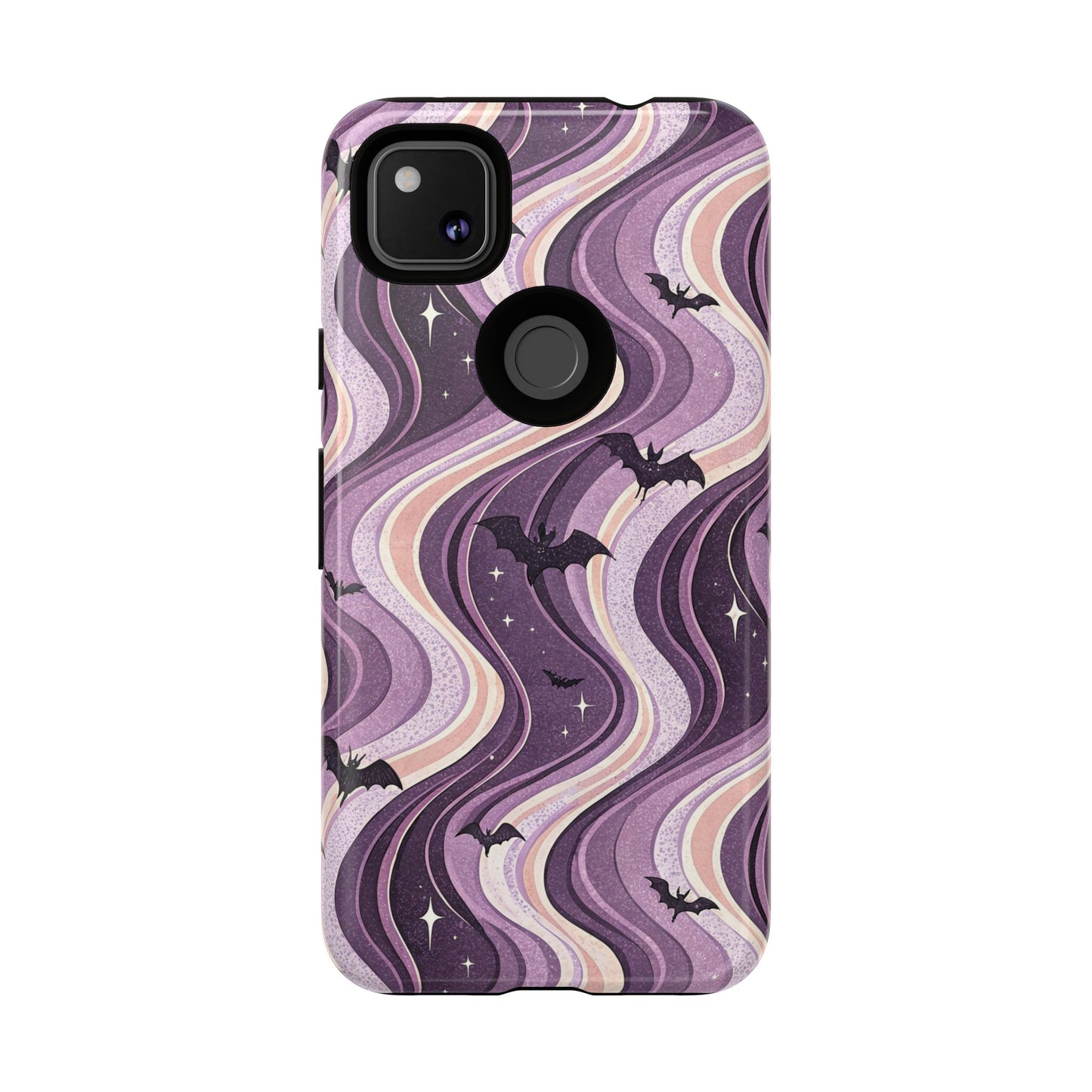 Retro Bats & Swirls Google Pixel Case