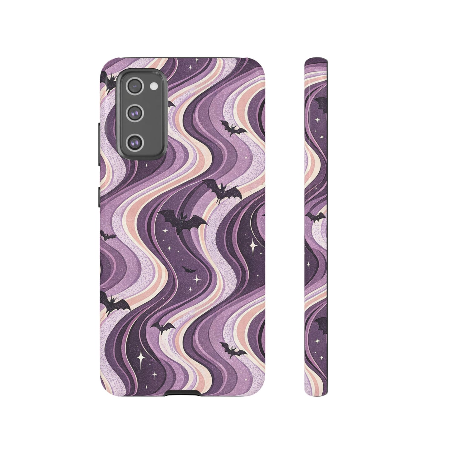 Retro Bats & Swirls Samsung Case