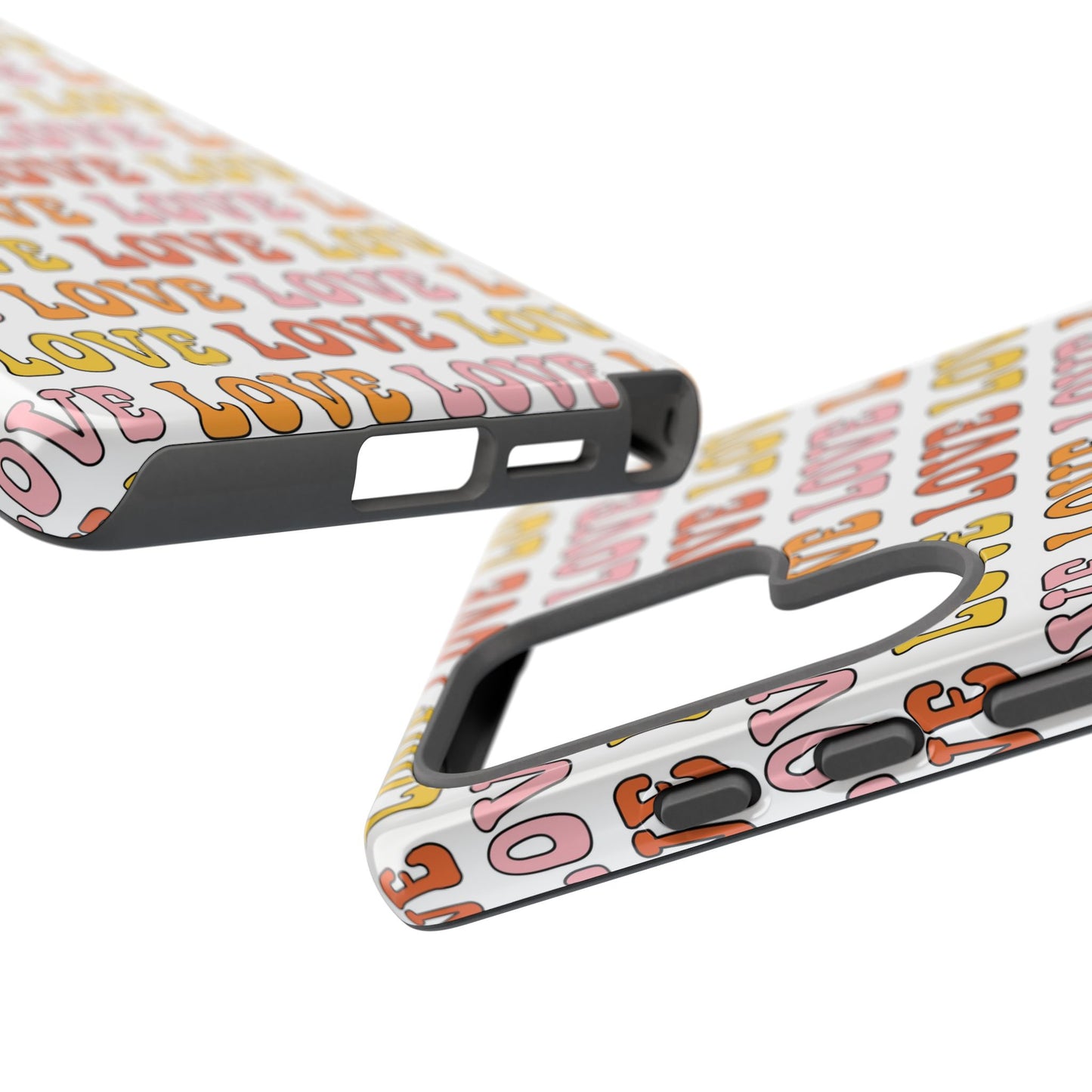 Retro LOVE Typography Samsung Case