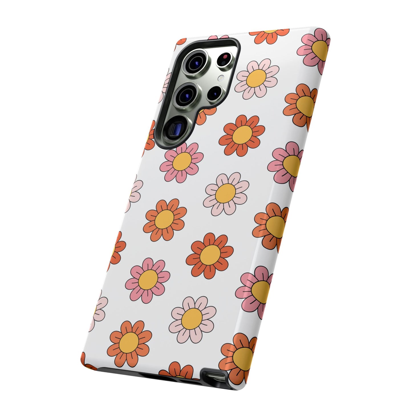 Retro Daisy Samsung Case