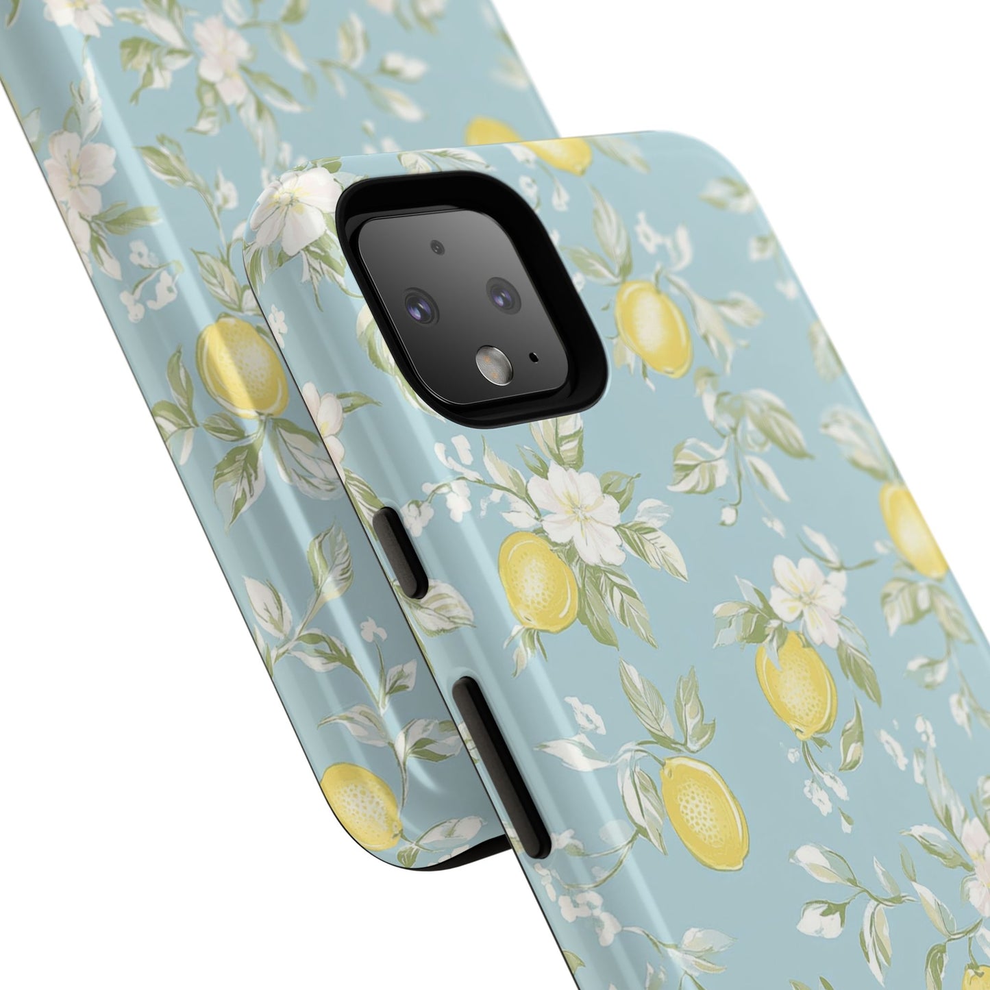 Lemon Blossom Blue Google Pixel Case