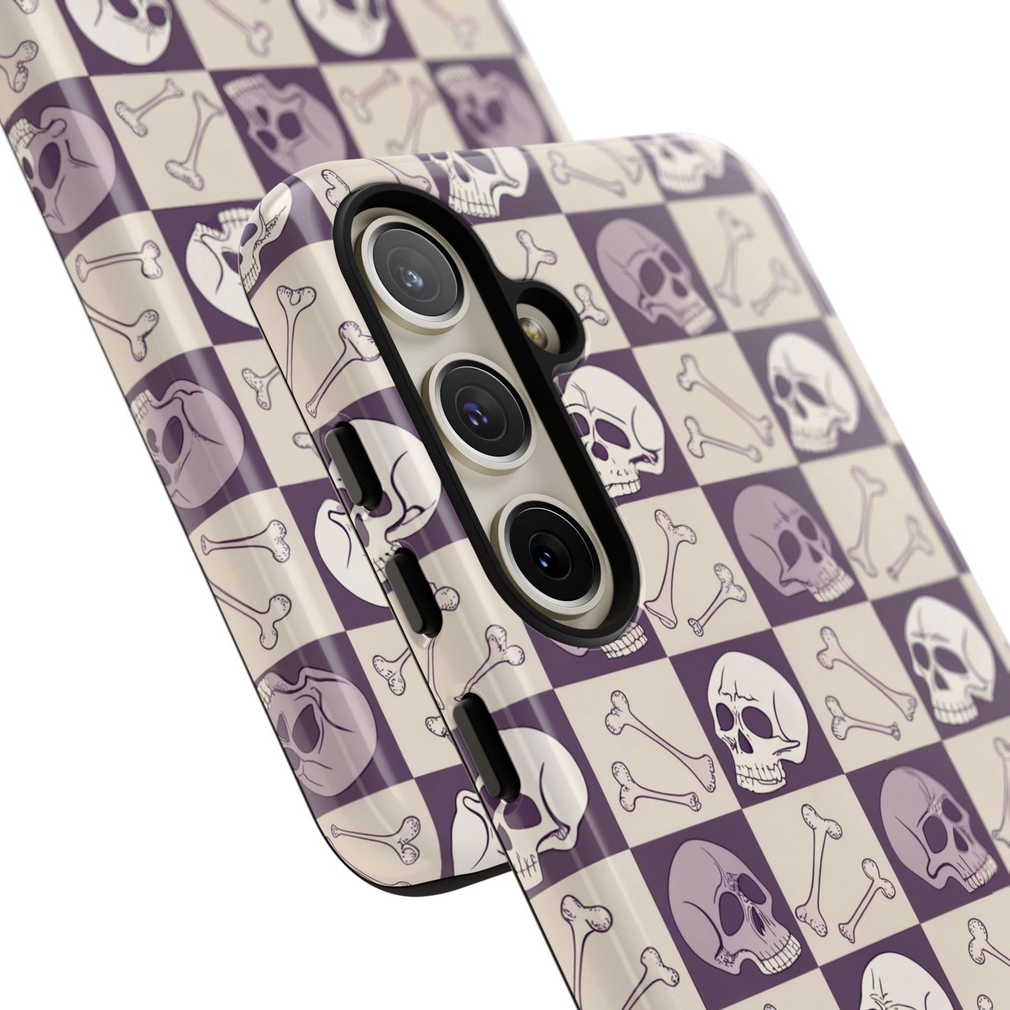Skull & Bones Checkered Samsung Case