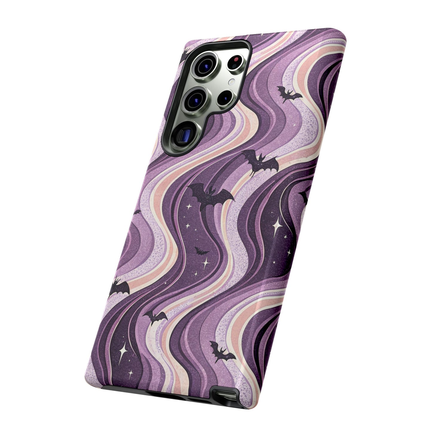 Retro Bats & Swirls Samsung Case