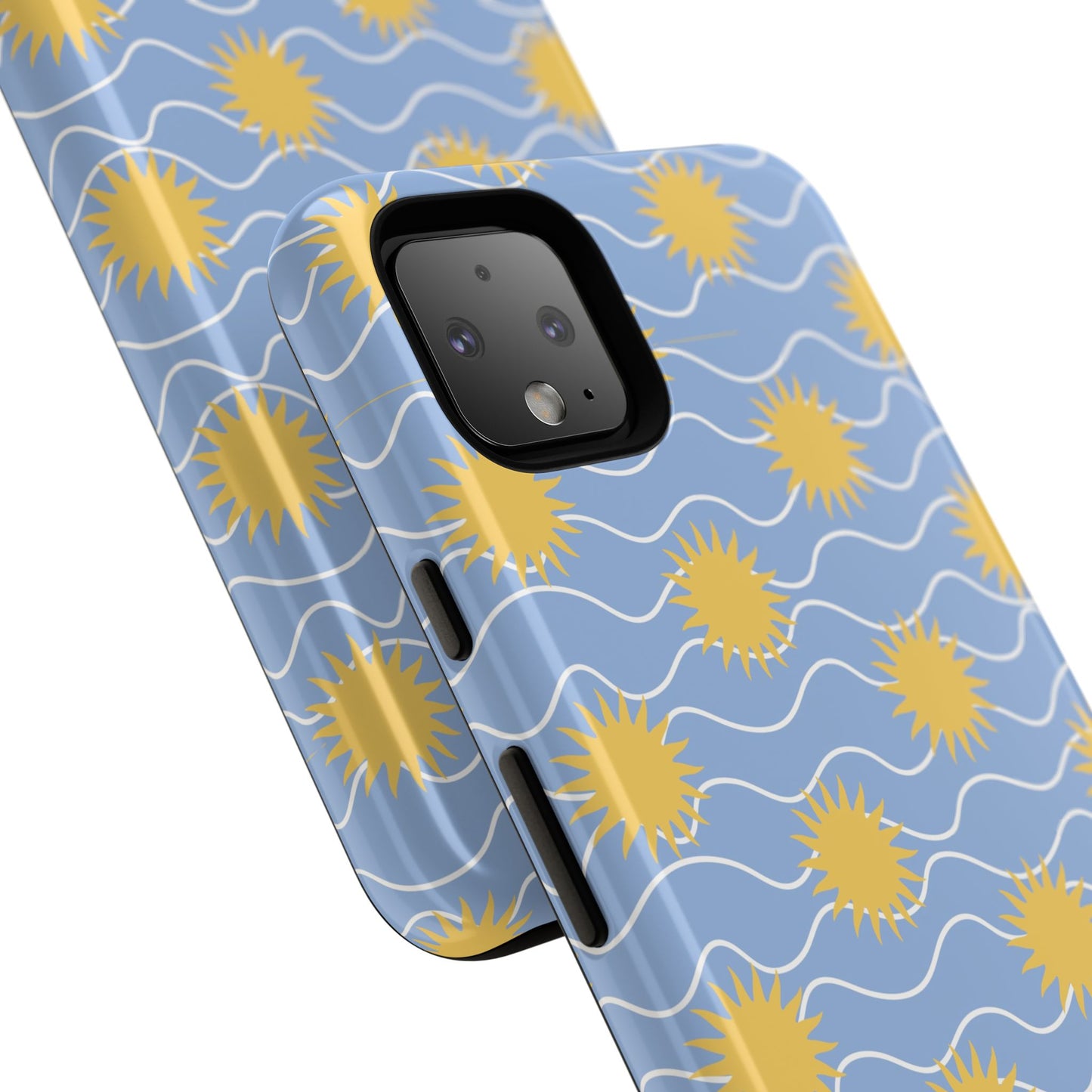 Sunny Waves Blue Google Pixel Case