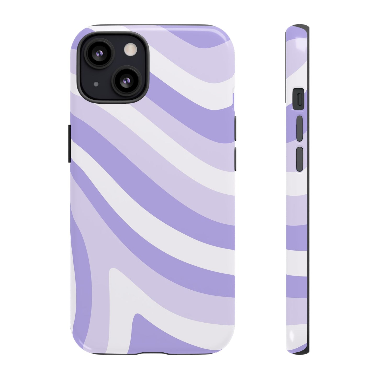 Lavender Wave Abstract iPhone Case