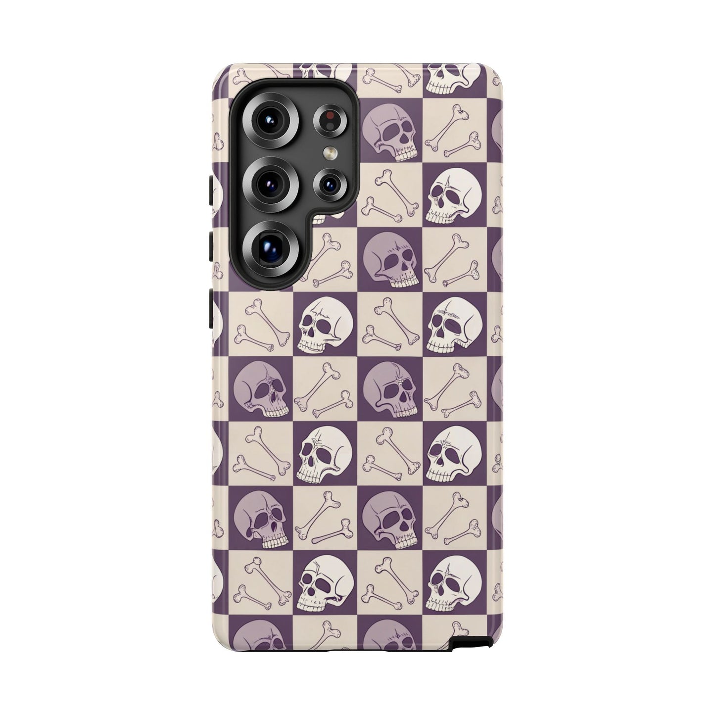 Skull & Bones Checkered Samsung Case