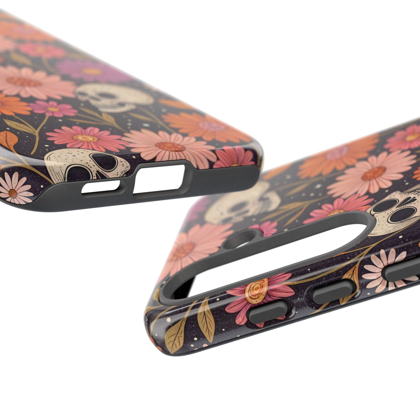 Skulls & Fall Florals Samsung Case
