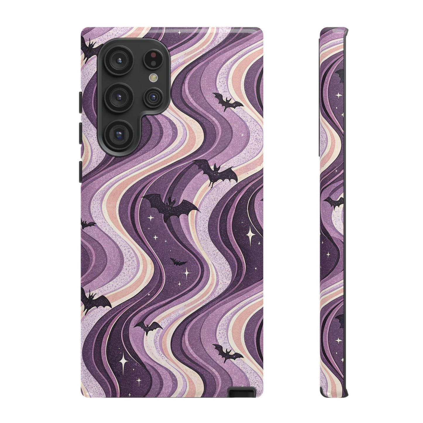 Retro Bats & Swirls Samsung Case