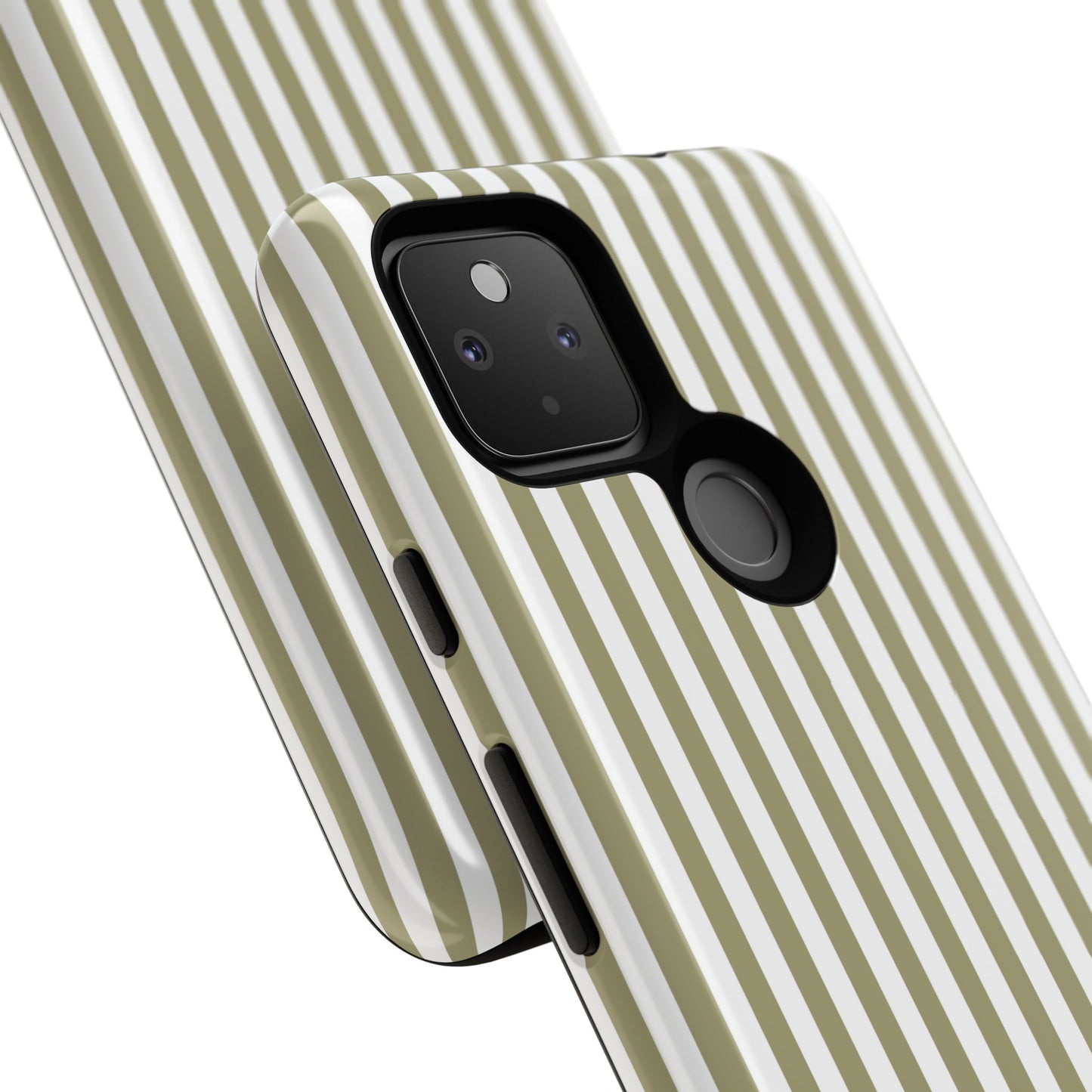 Sage & White Stripe Google Pixel Case