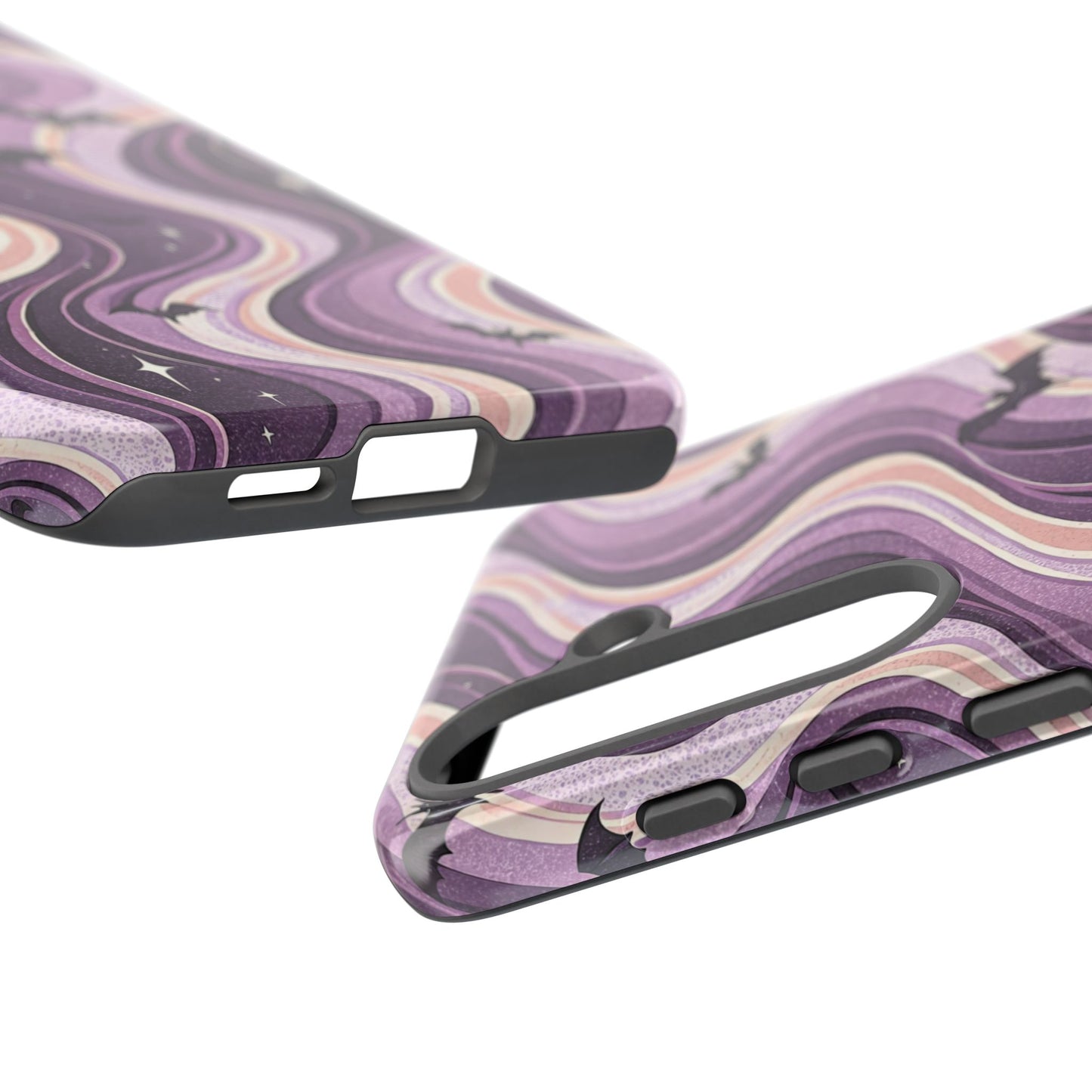 Retro Bats & Swirls Samsung Case
