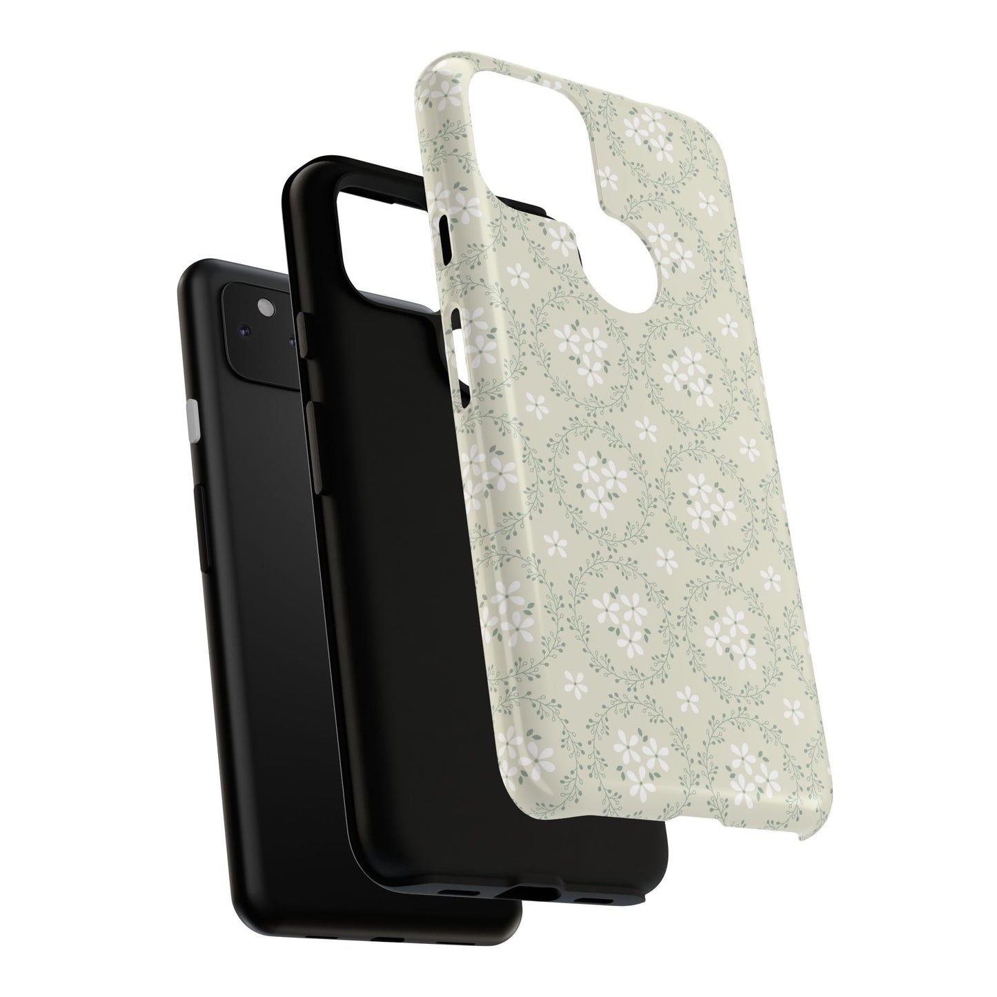 Vintage Daisy Wreath Google Pixel Case