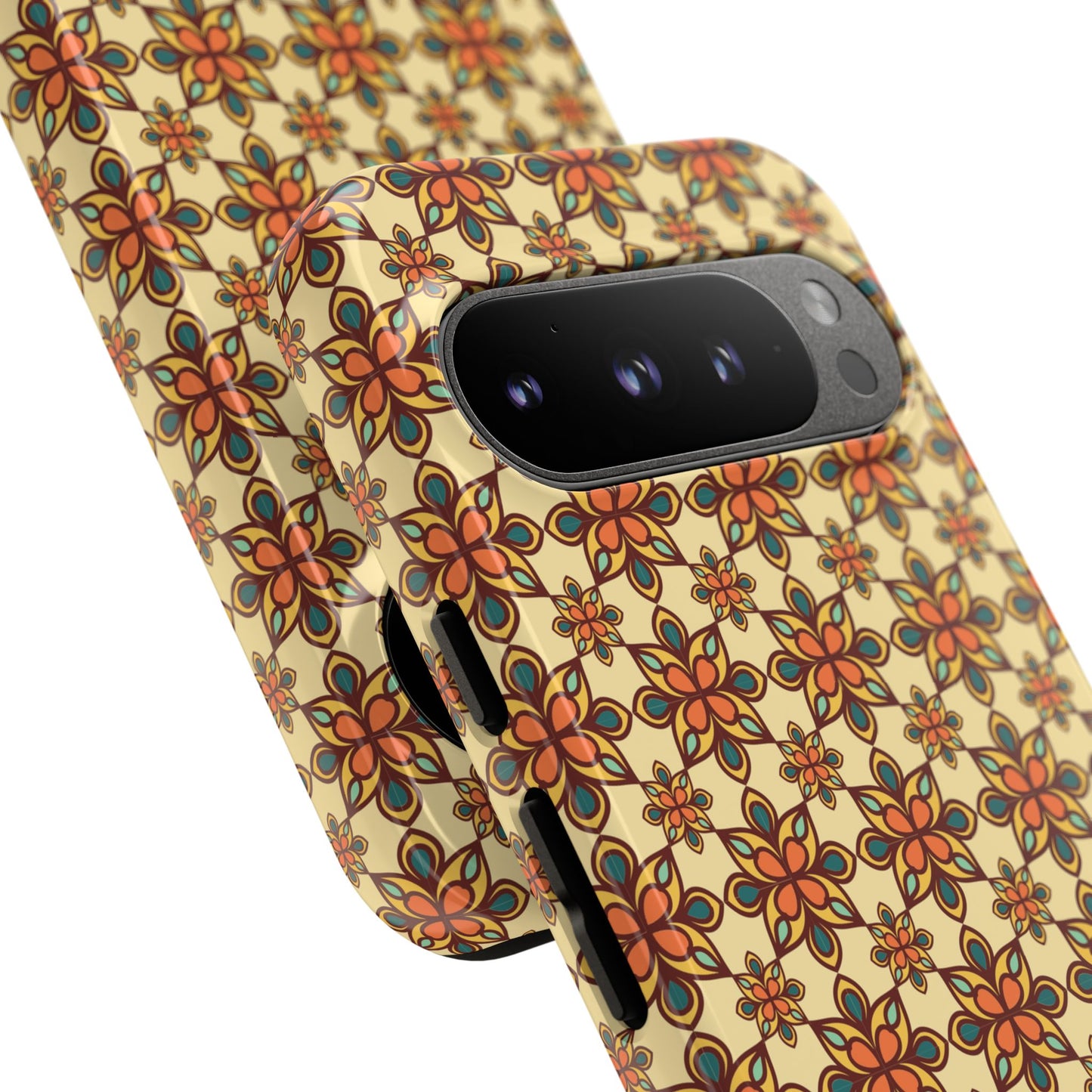 Retro Mandala Floral Google Pixel Case