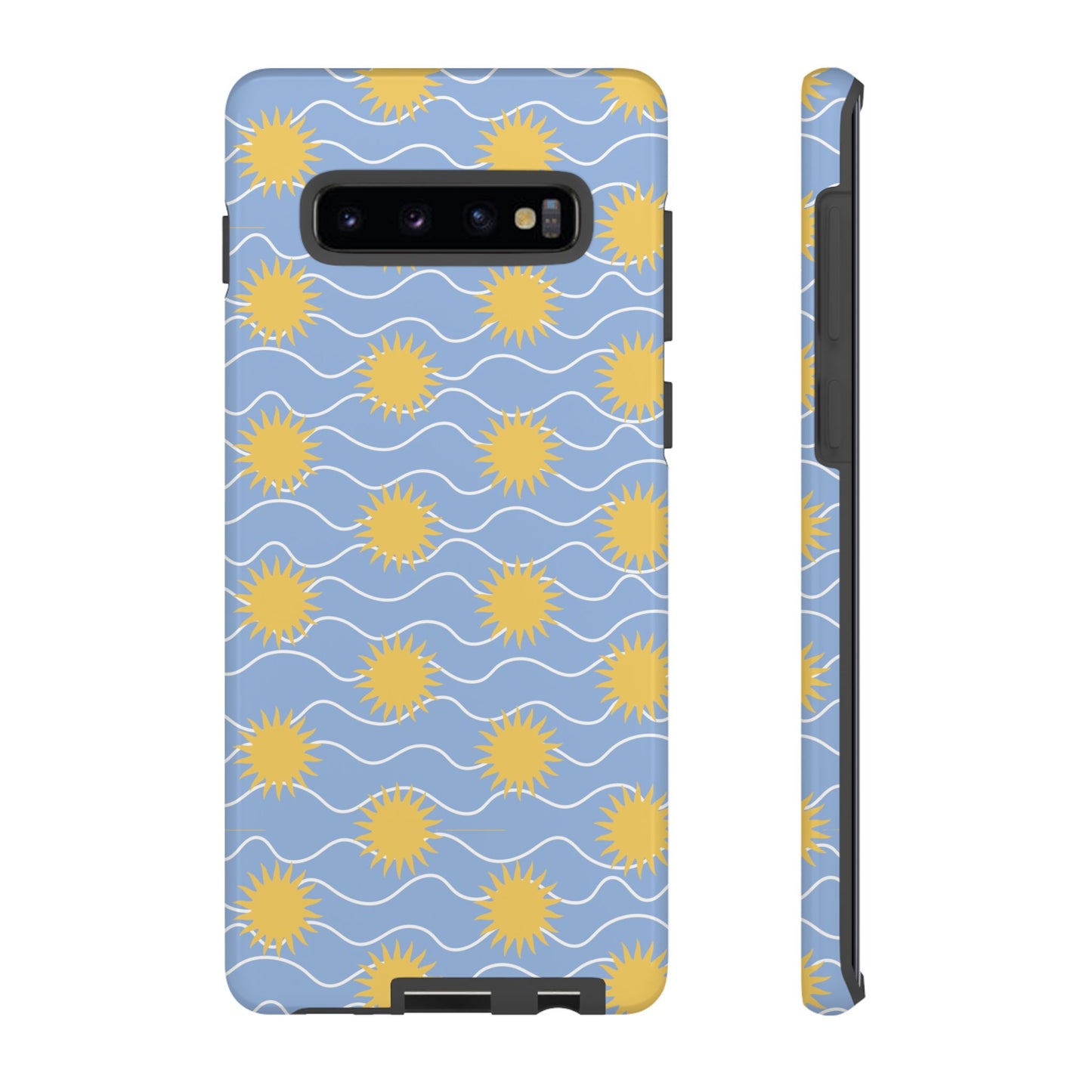 Sunny Waves Blue Samsung Case