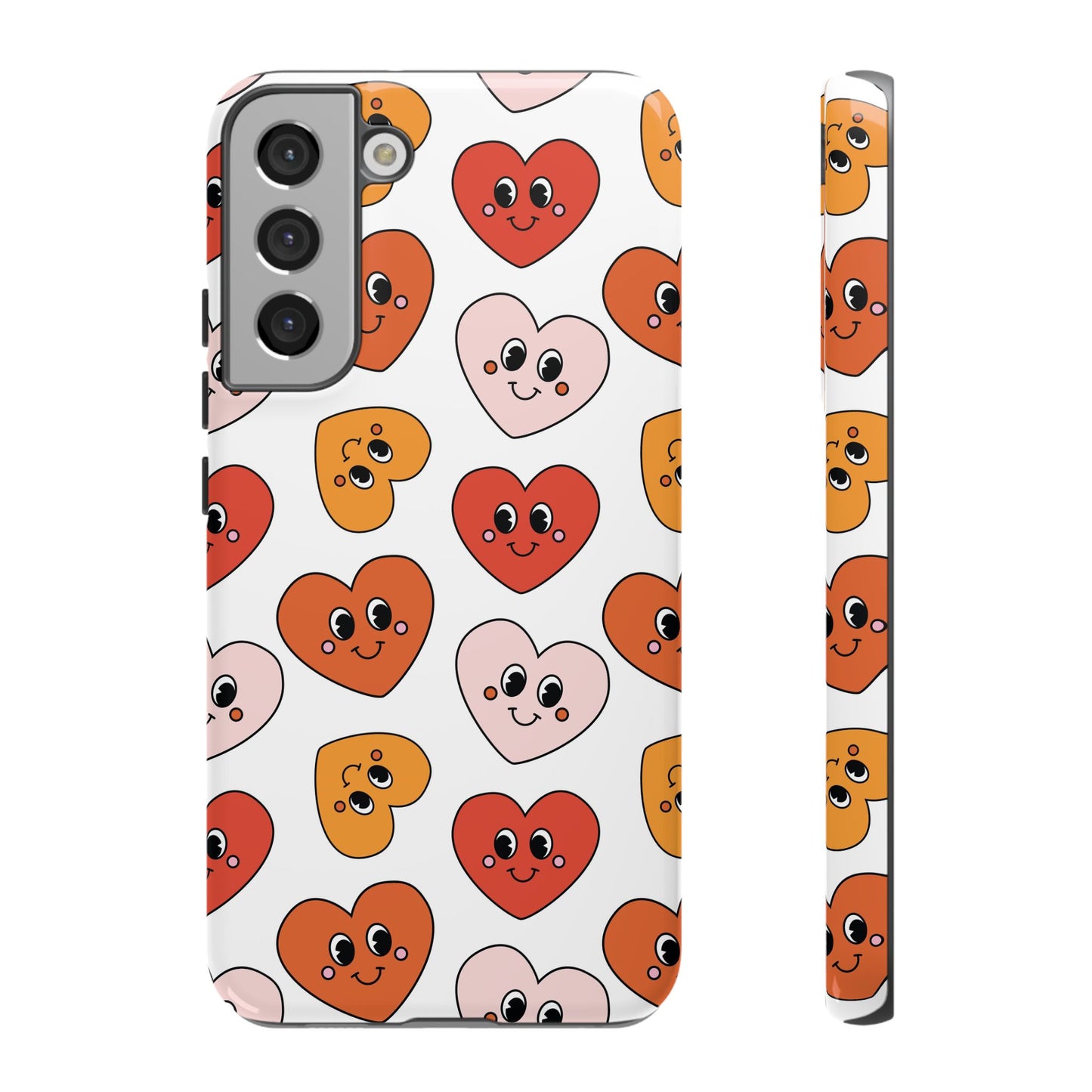 Smiley Heart Faces Samsung Case