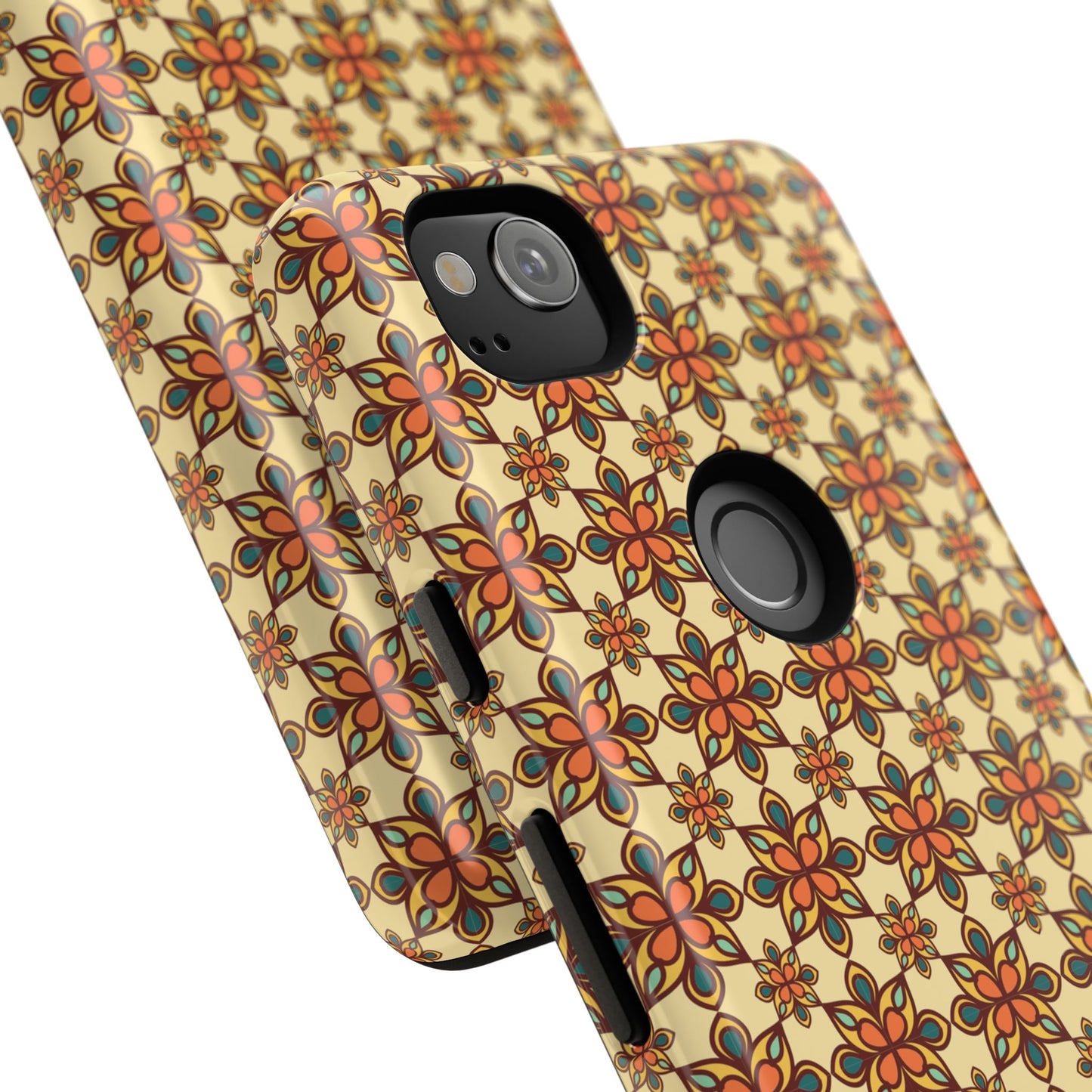 Retro Mandala Floral Google Pixel Case
