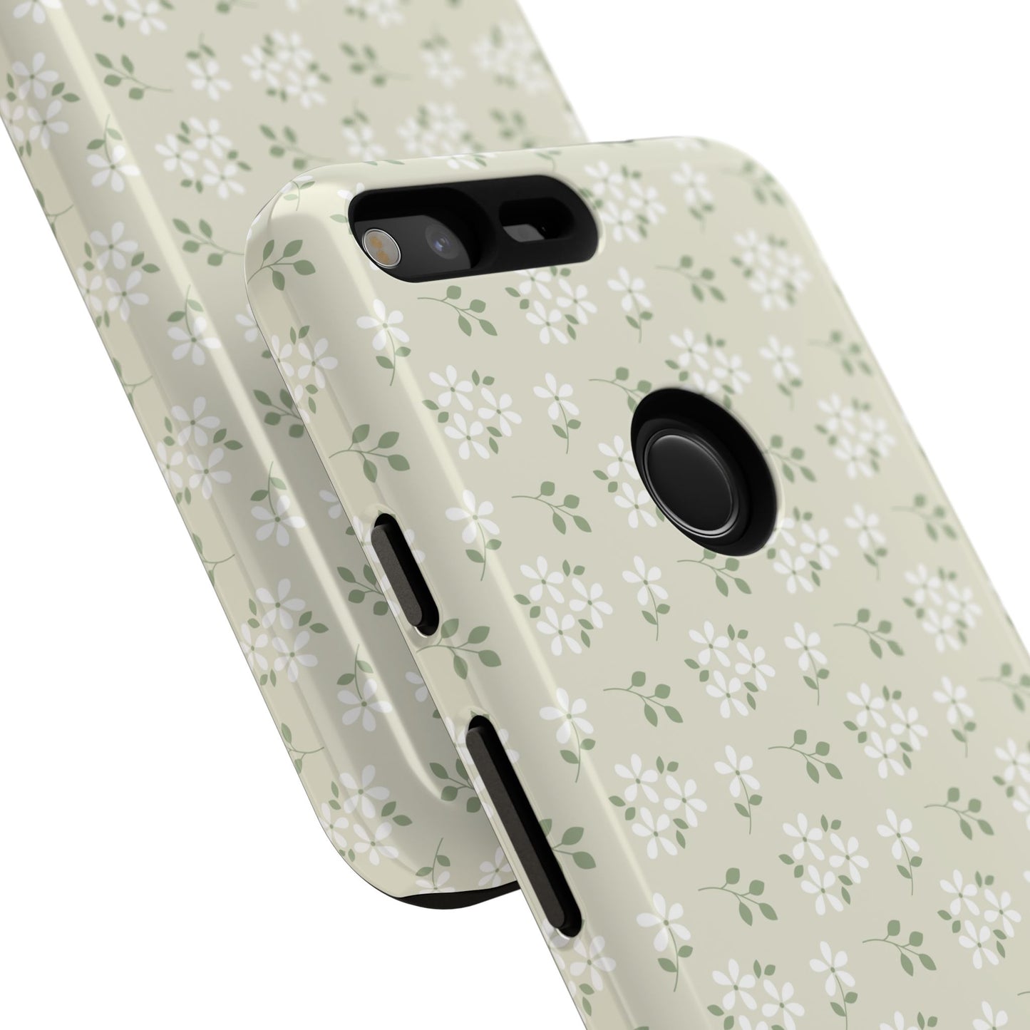 Beige Daisy Bloom Google Pixel Case
