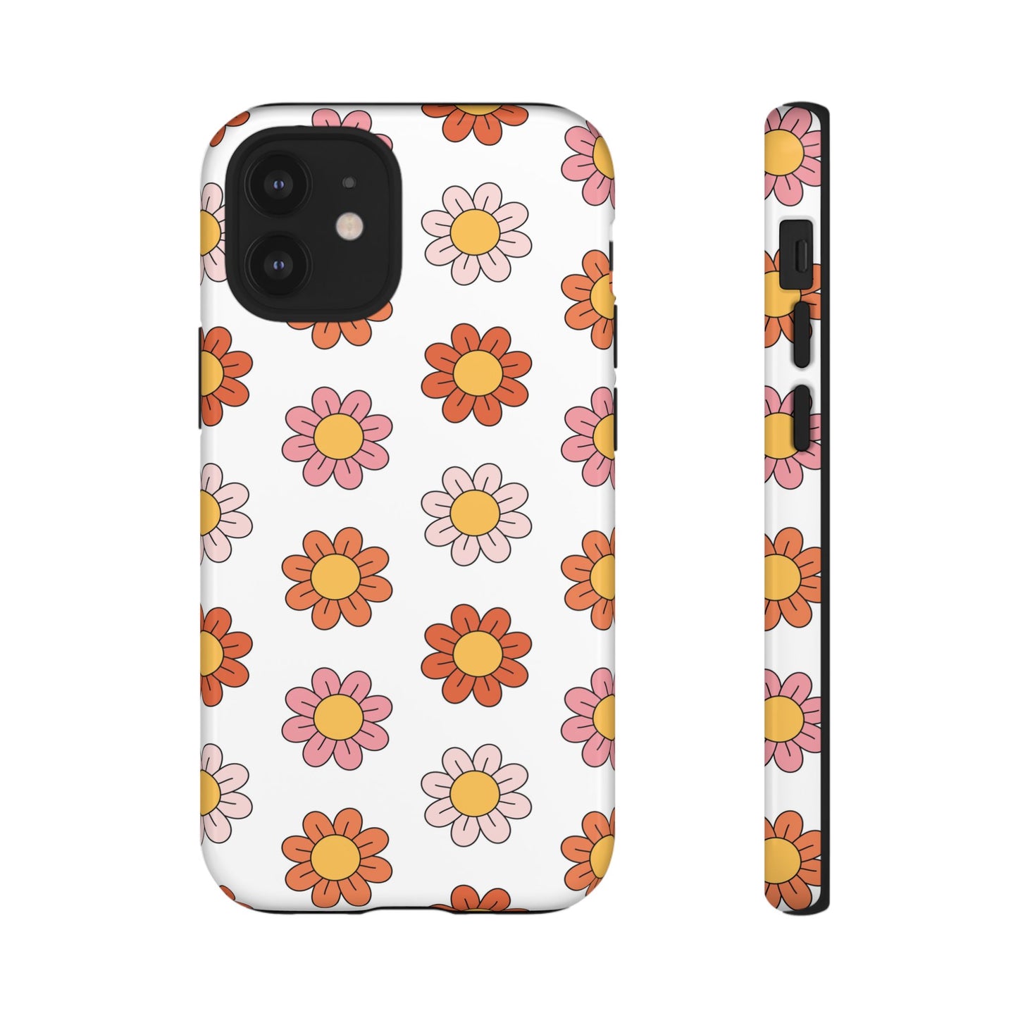 Retro Daisy iPhone Case