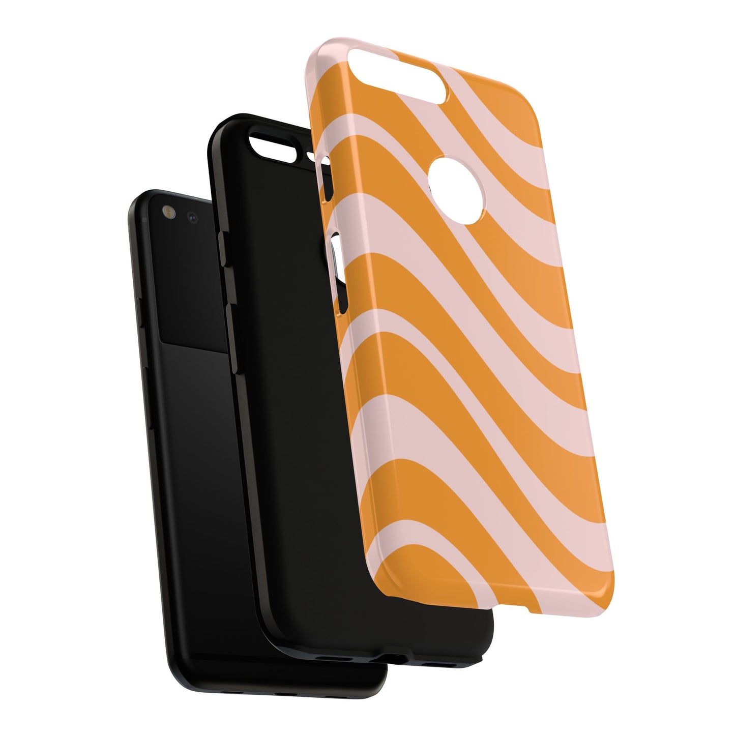 Retro Wavy Stripe Google Pixel Case