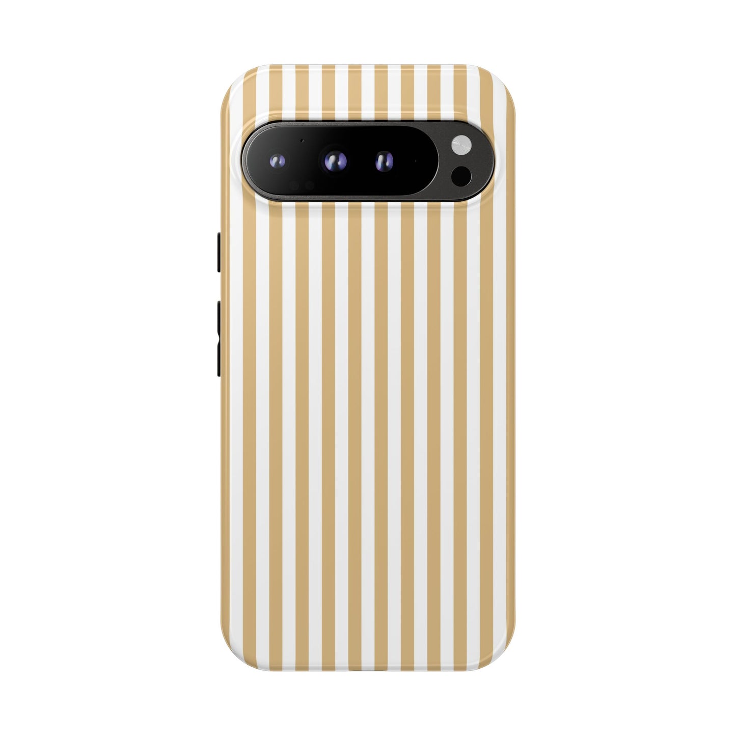 Yellow & White Stripe Google Pixel Case