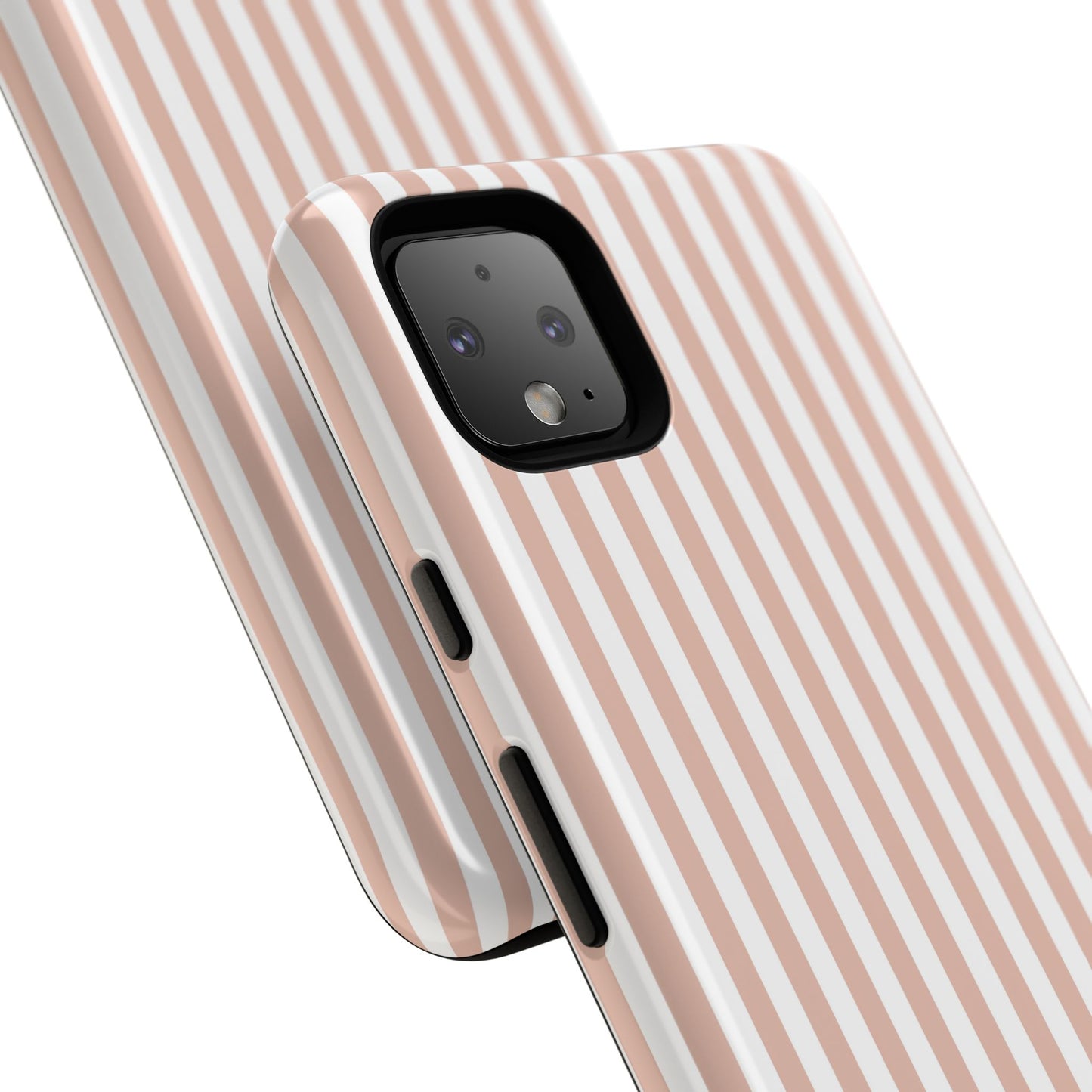 Blush & White Stripe Google Pixel Case
