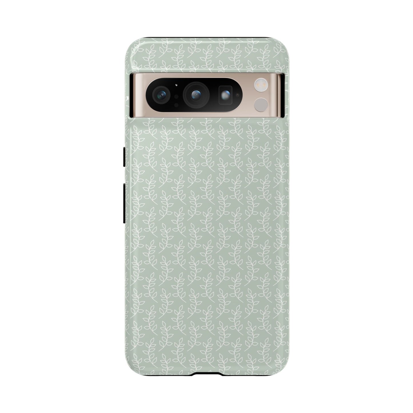 Minimal Leaf Print Google Pixel Case