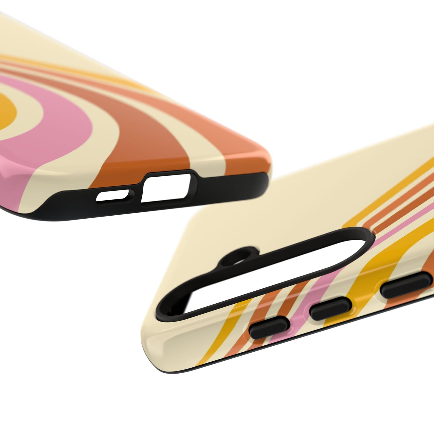 Retro Wave Swirl Samsung Case