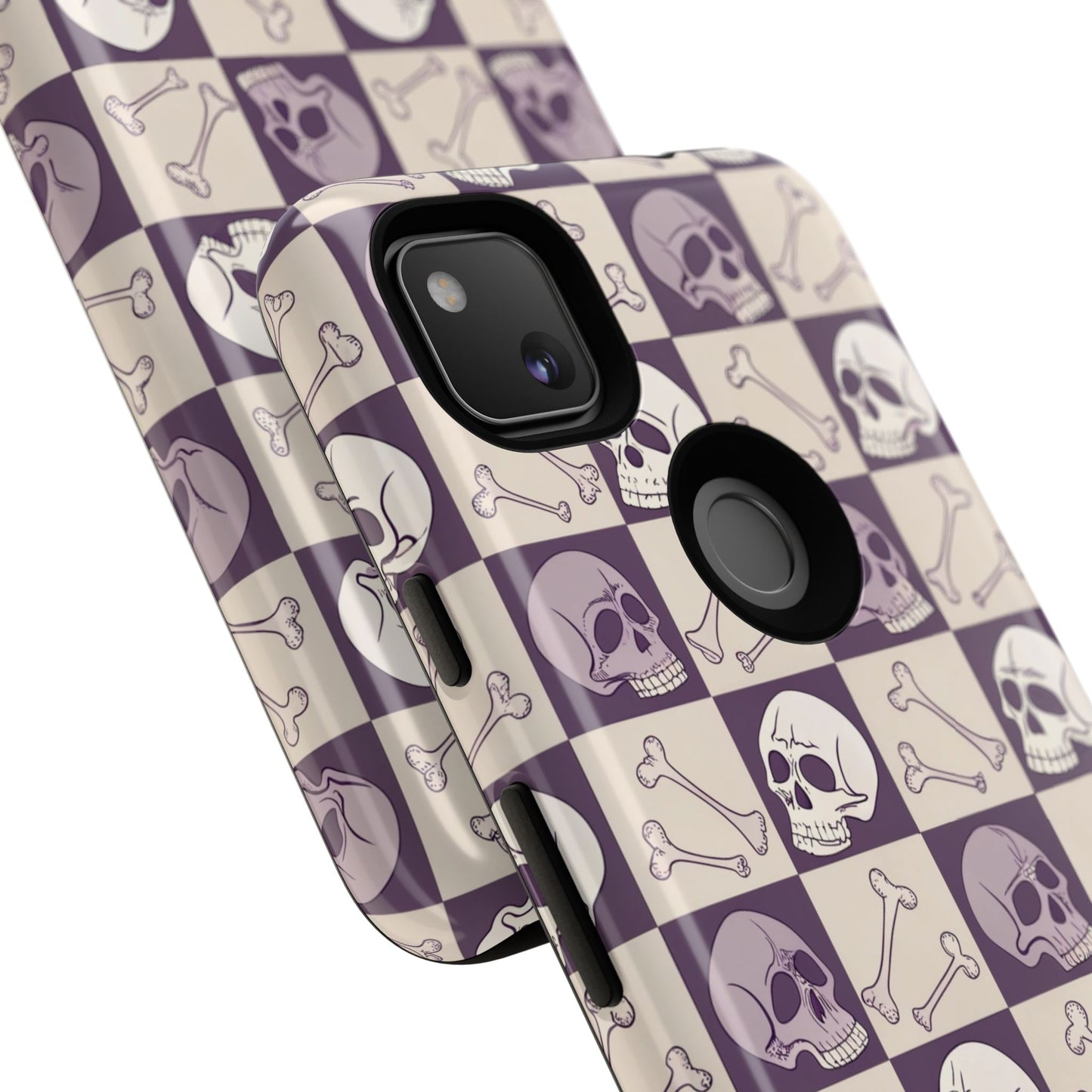 Skull & Bones Checkered Google Pixel Case
