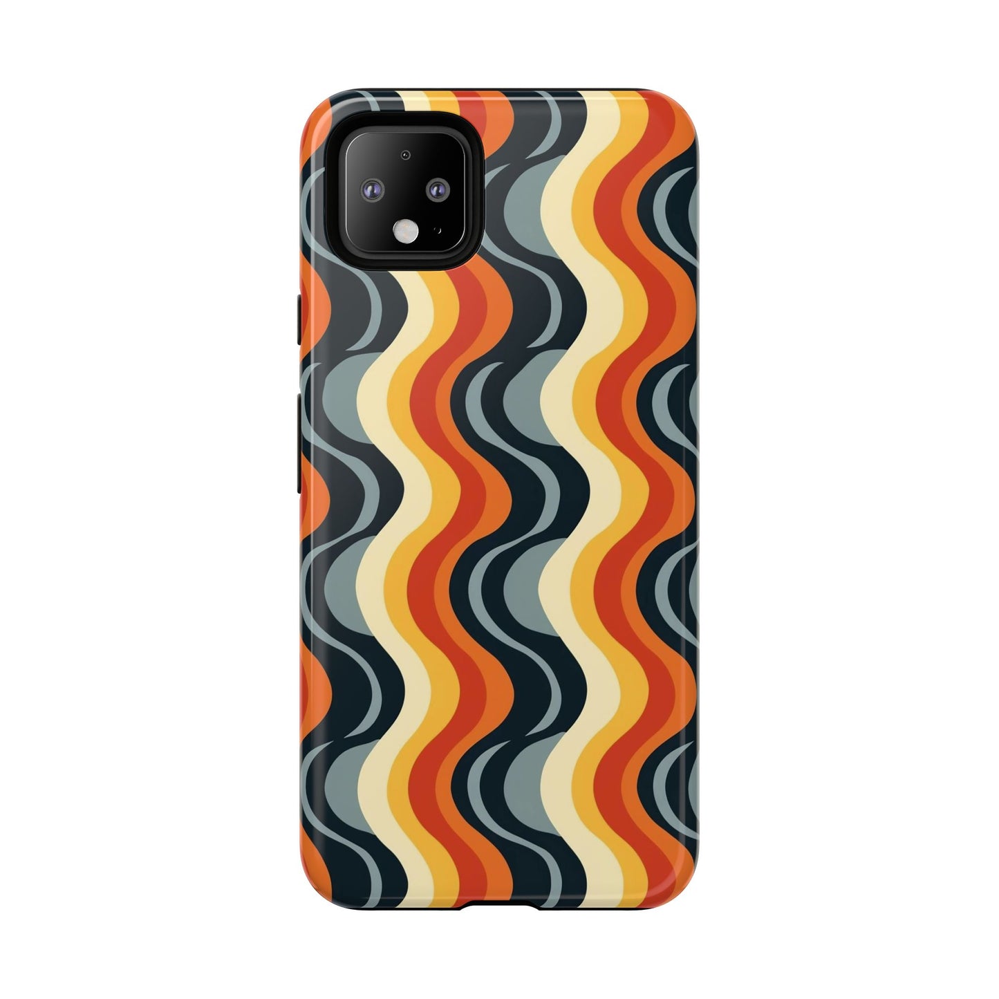 Retro Wavy Stripe Google Pixel Case