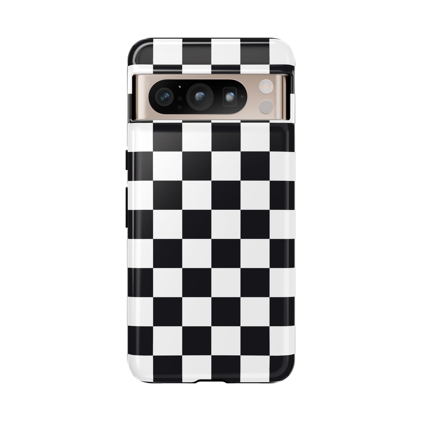 Black & White Checkerboard Google Pixel Case