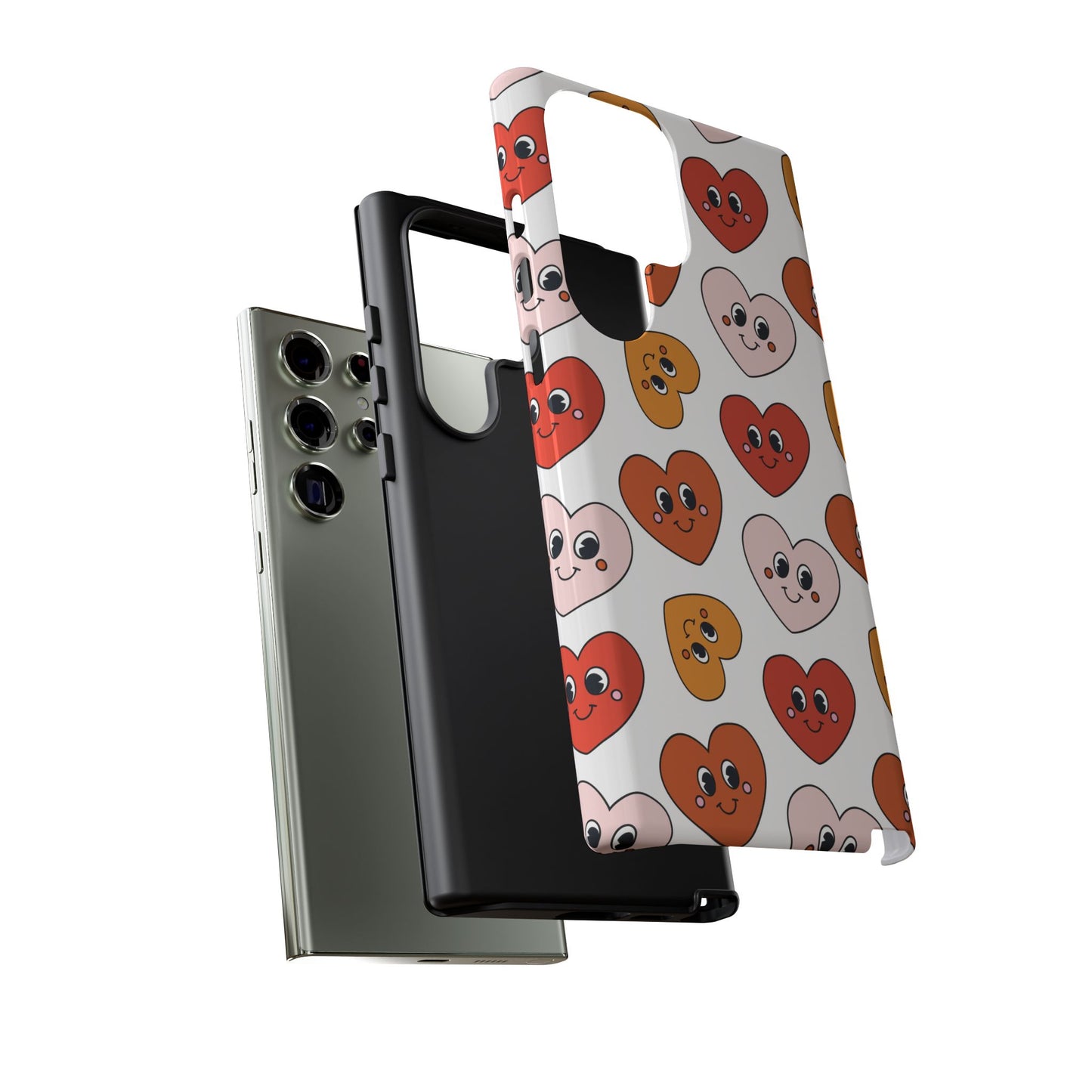 Smiley Heart Faces Samsung Case