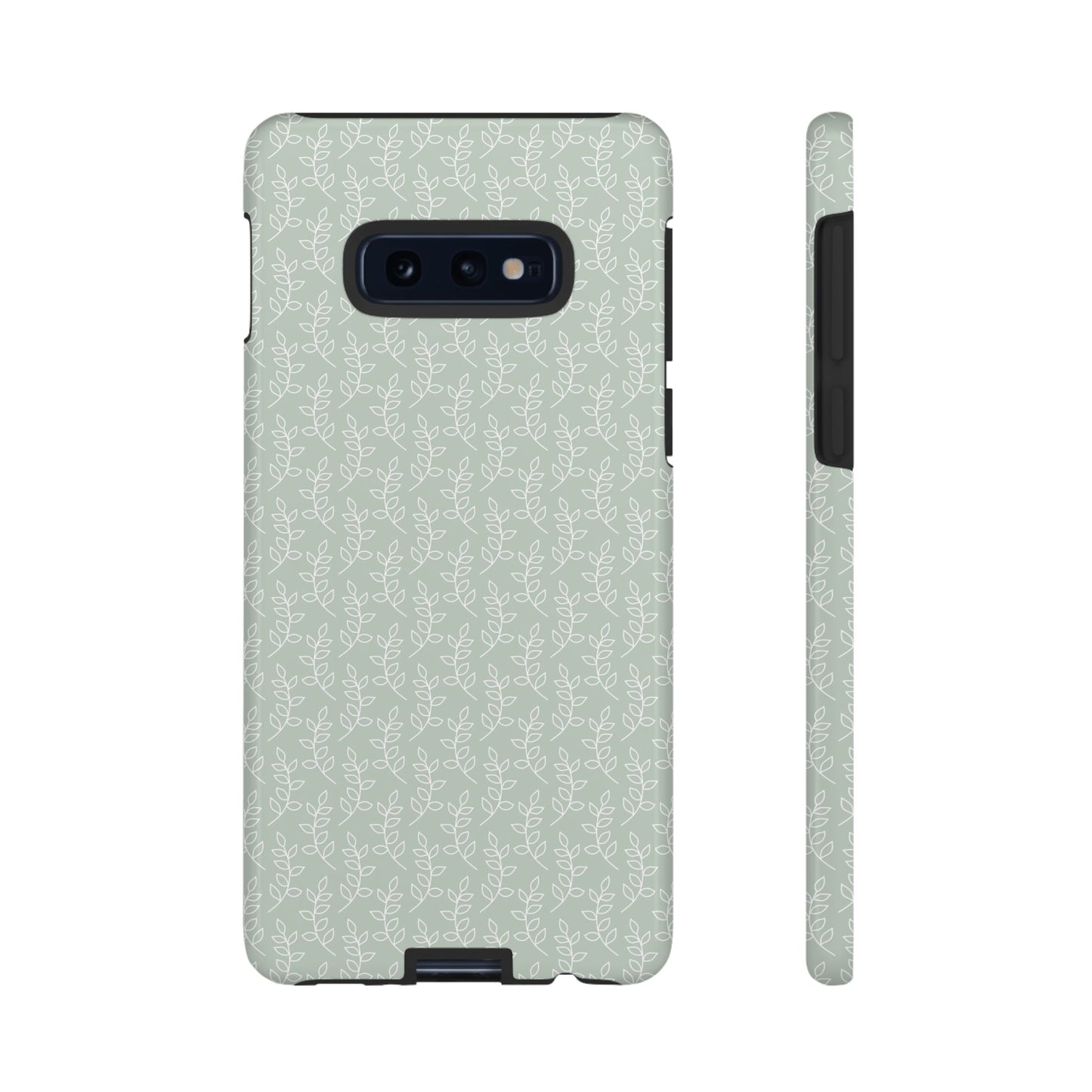 Minimal Leaf Print Samsung Case