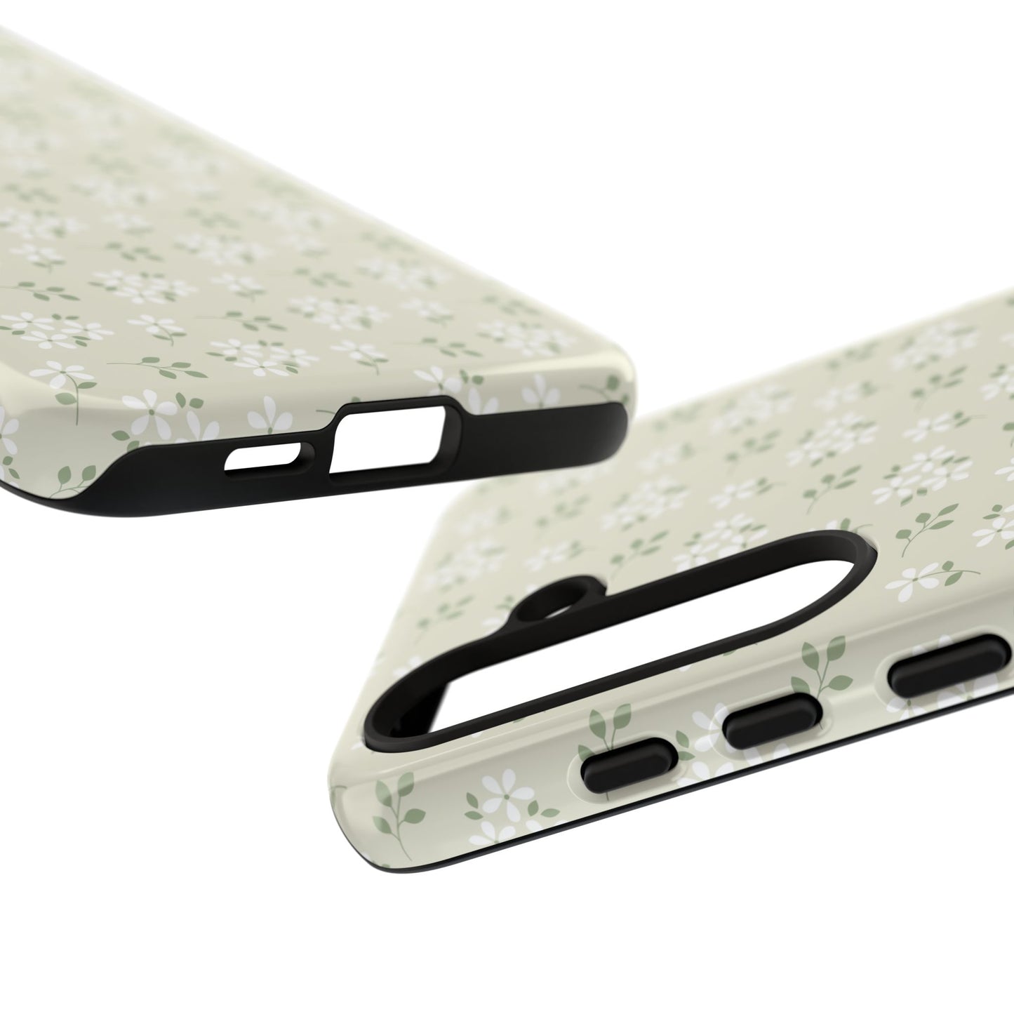 Beige Daisy Bloom Samsung Case