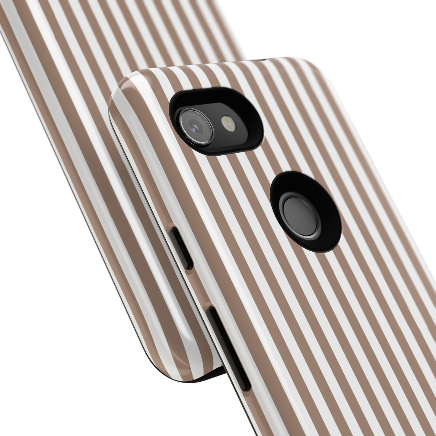 Beige & White Stripe Google Pixel Case