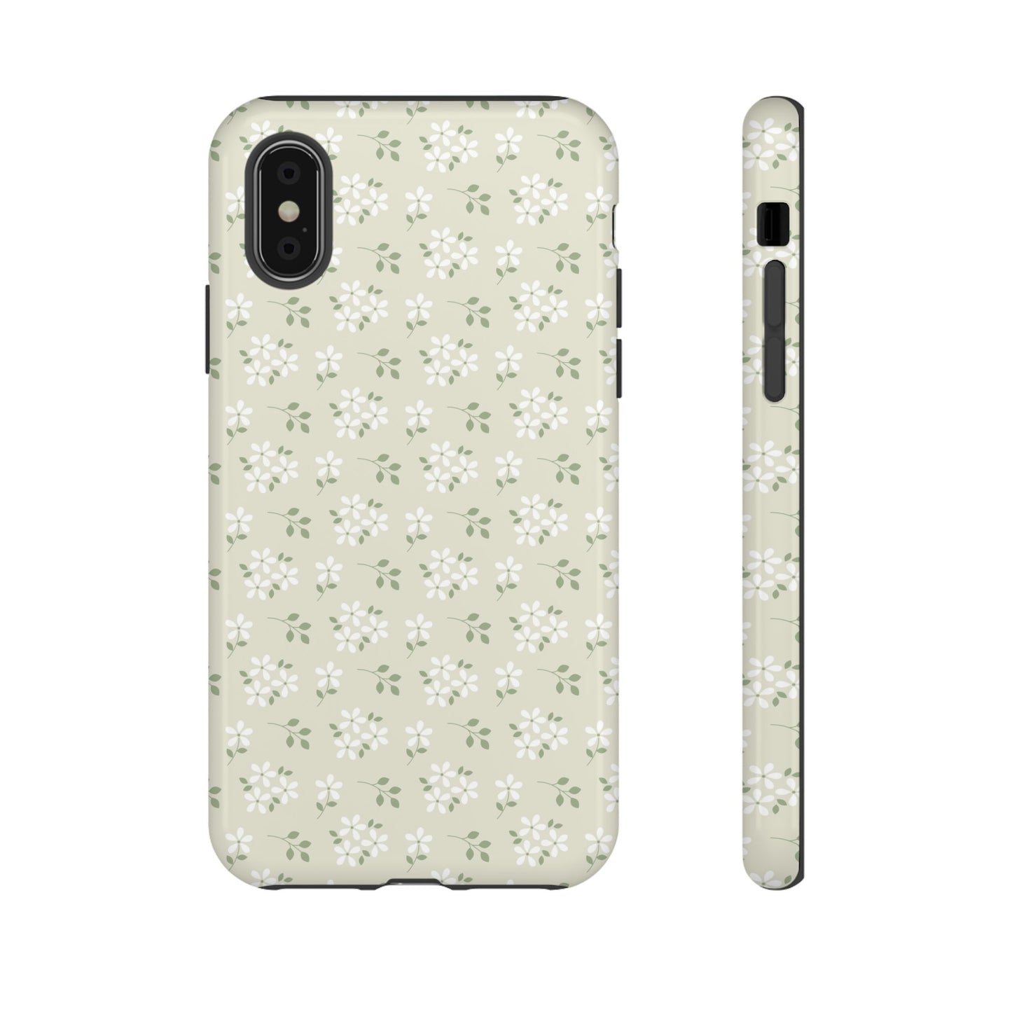 Beige Daisy Bloom iPhone Case