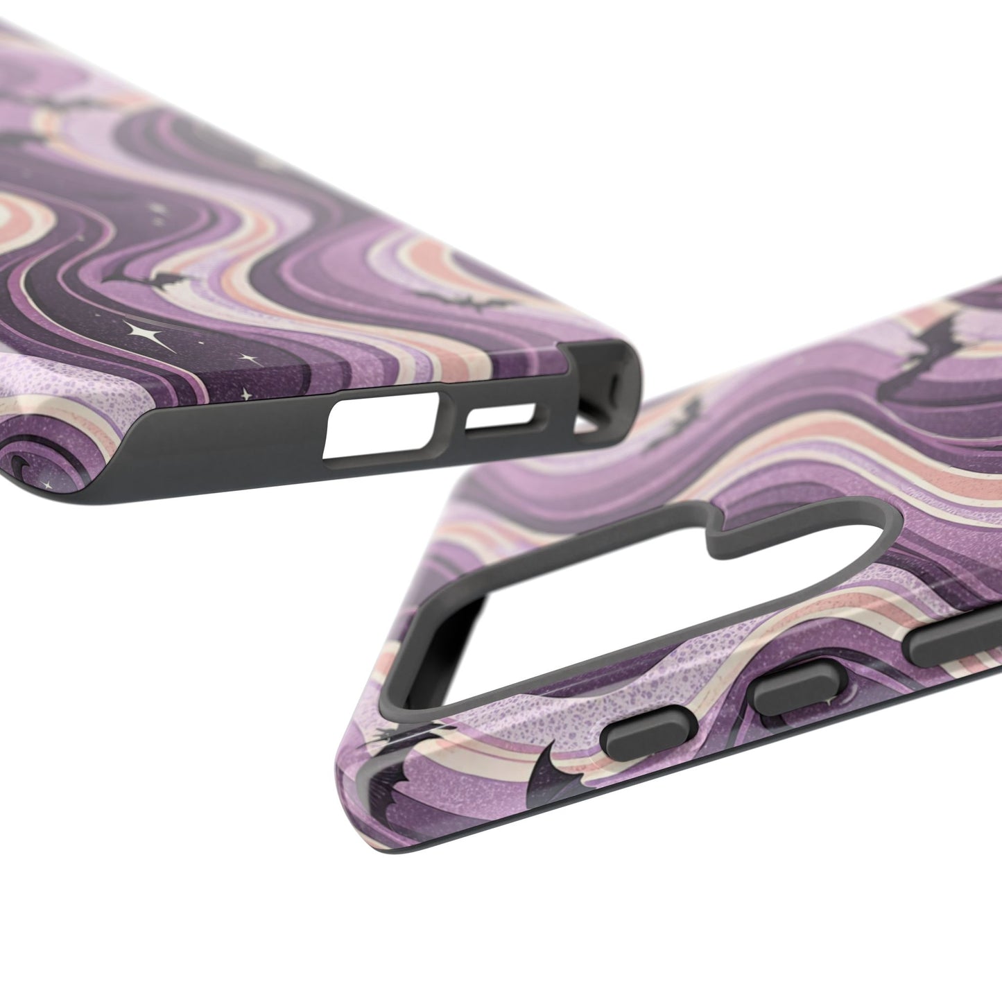 Retro Bats & Swirls Samsung Case
