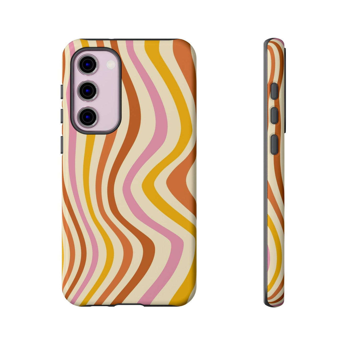 Retro Sunset Wave Samsung Case