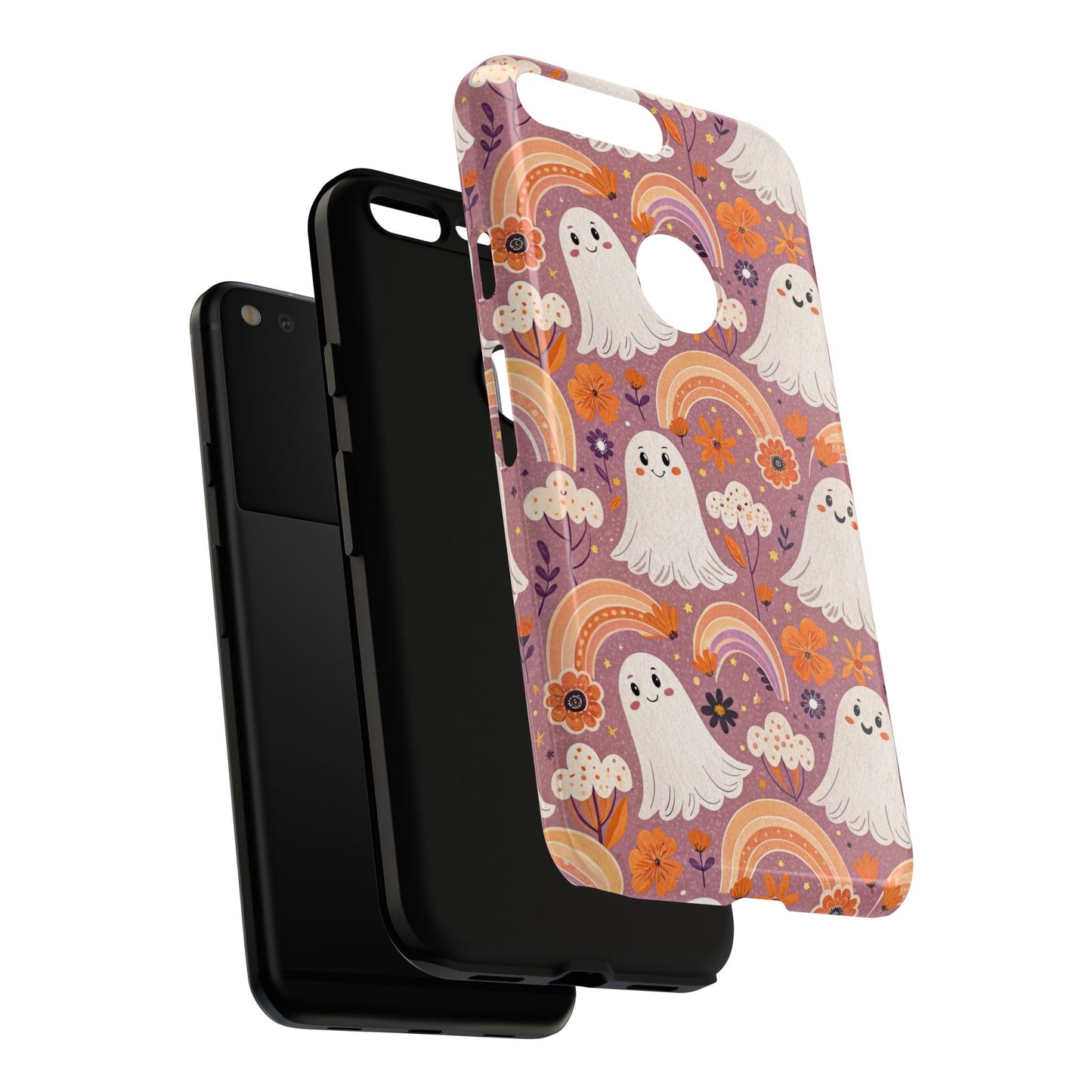 Pastel Halloween Ghost Google Pixel Case