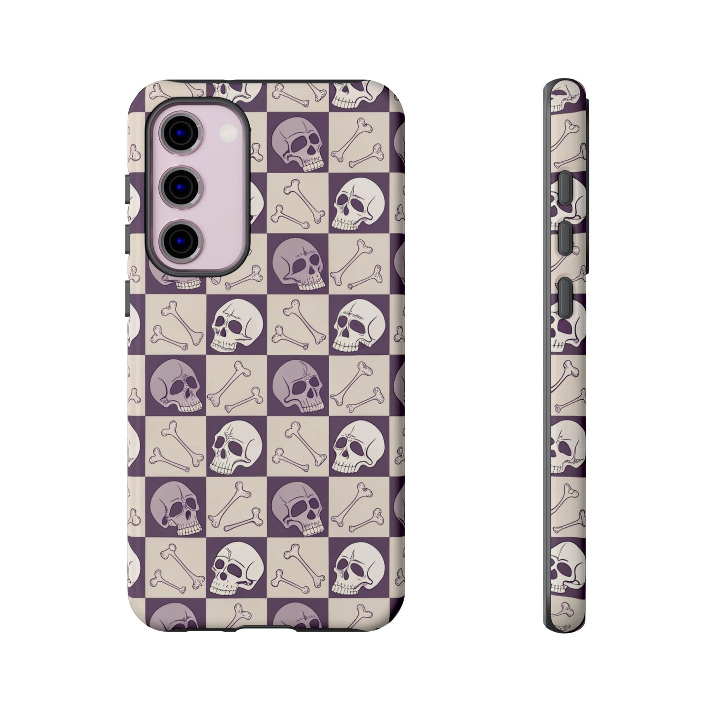 Skull & Bones Checkered Samsung Case