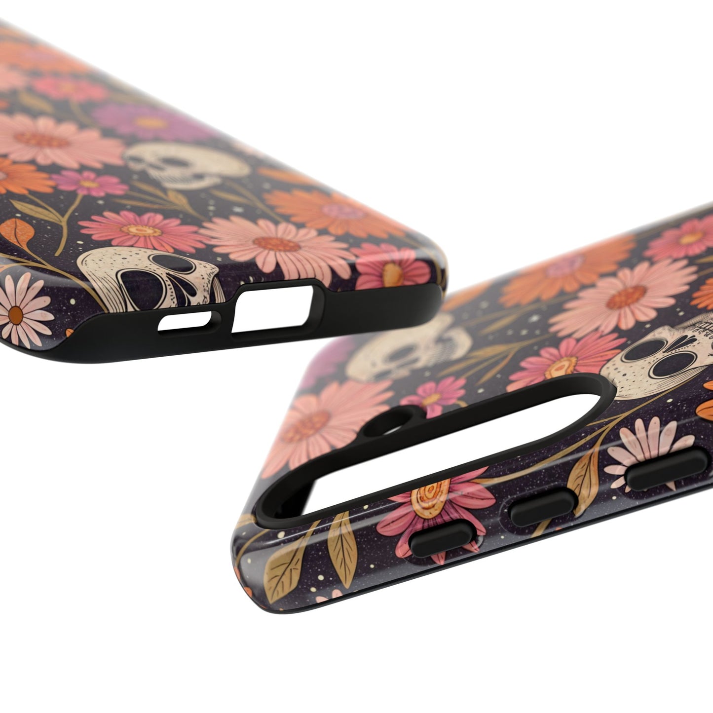 Skulls & Fall Florals Samsung Case