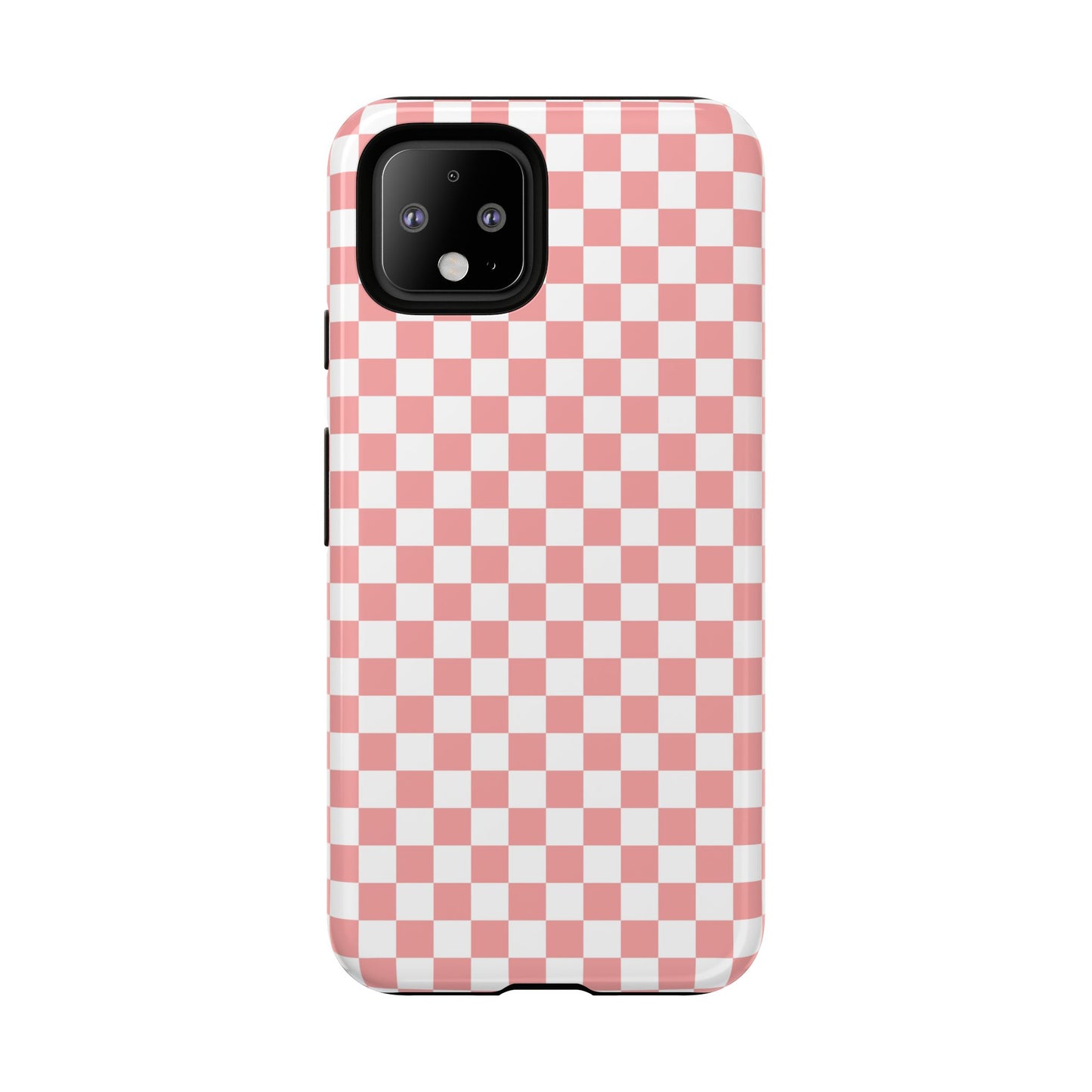 Pink Checkerboard Google Pixel Case