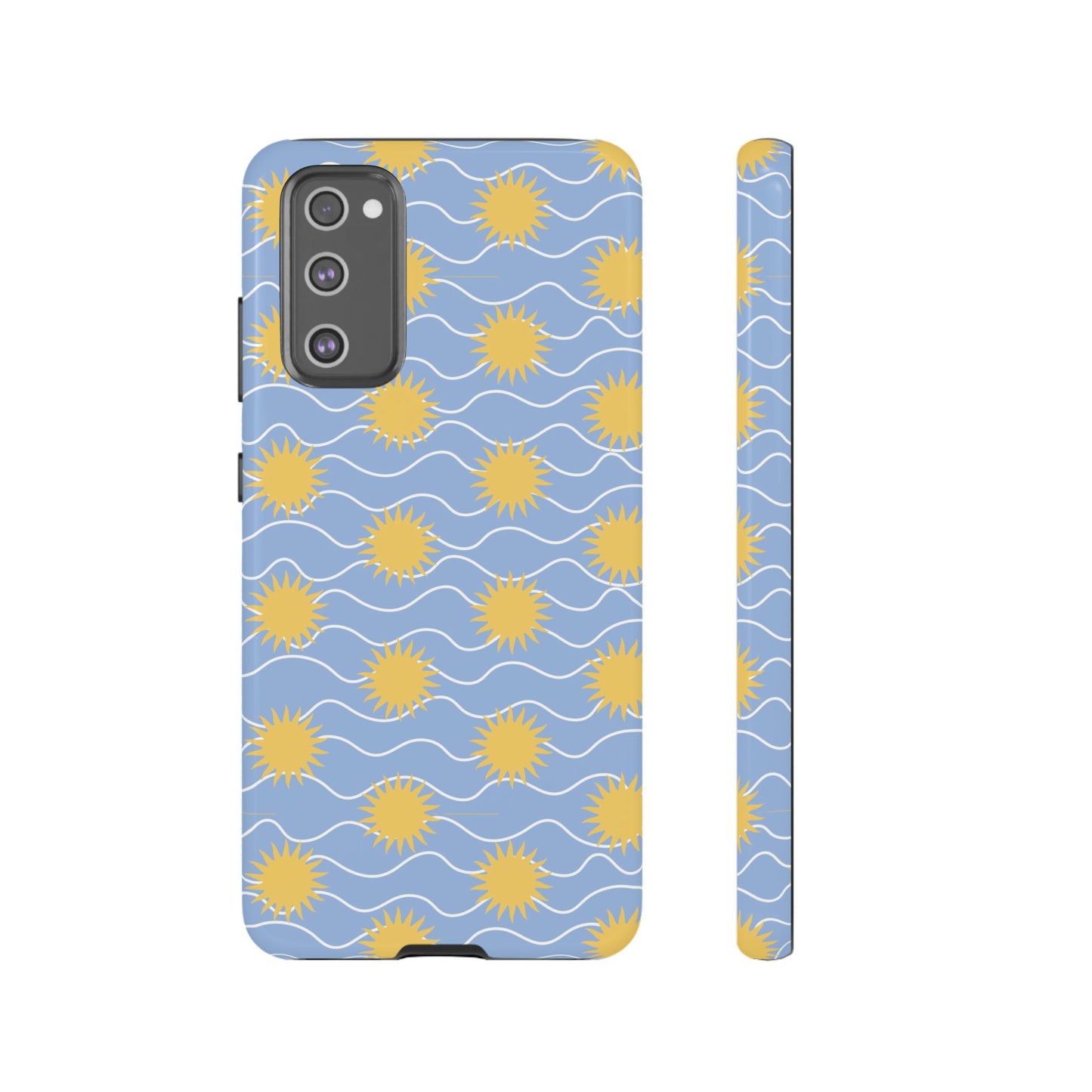 Sunny Waves Blue Samsung Case