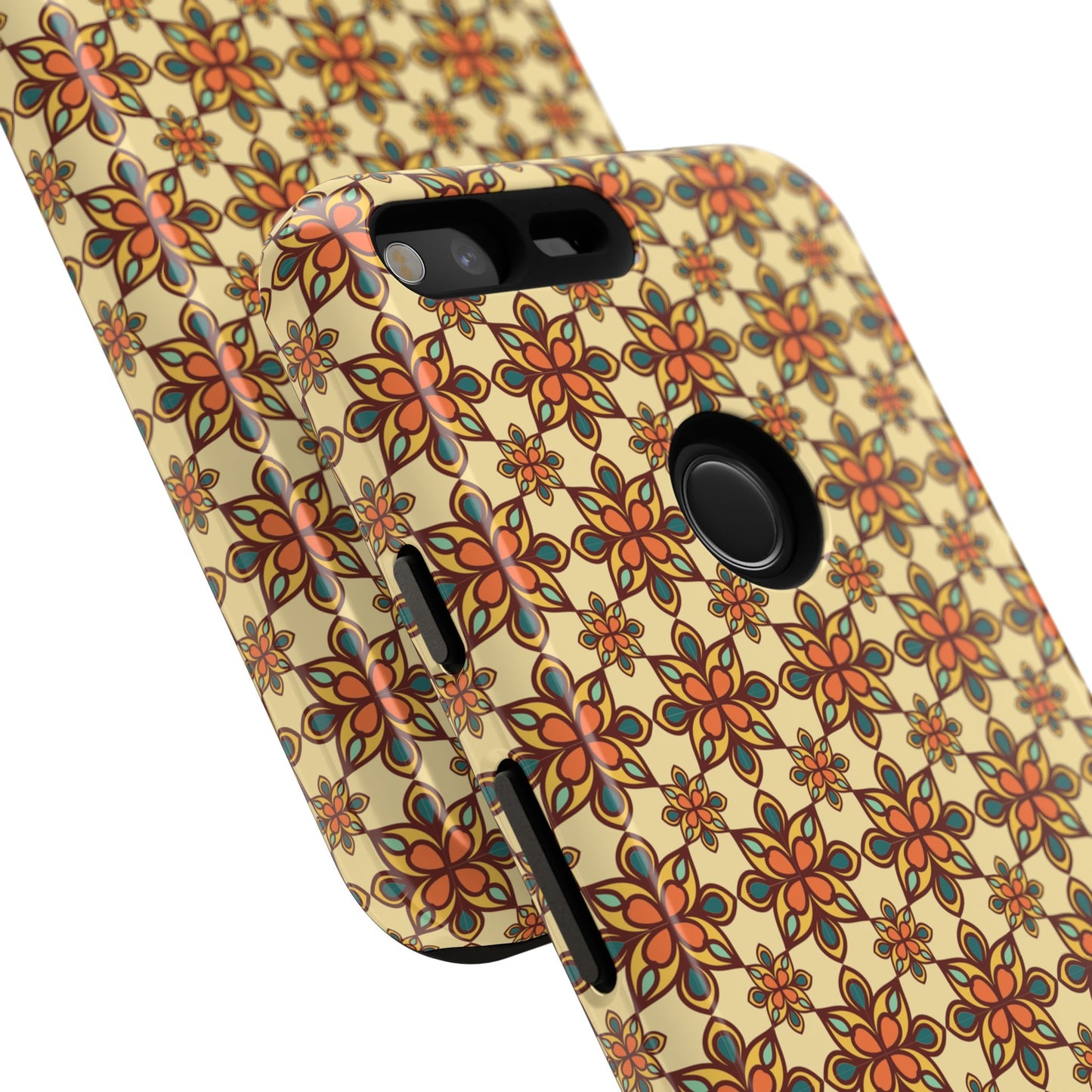 Retro Mandala Floral Google Pixel Case