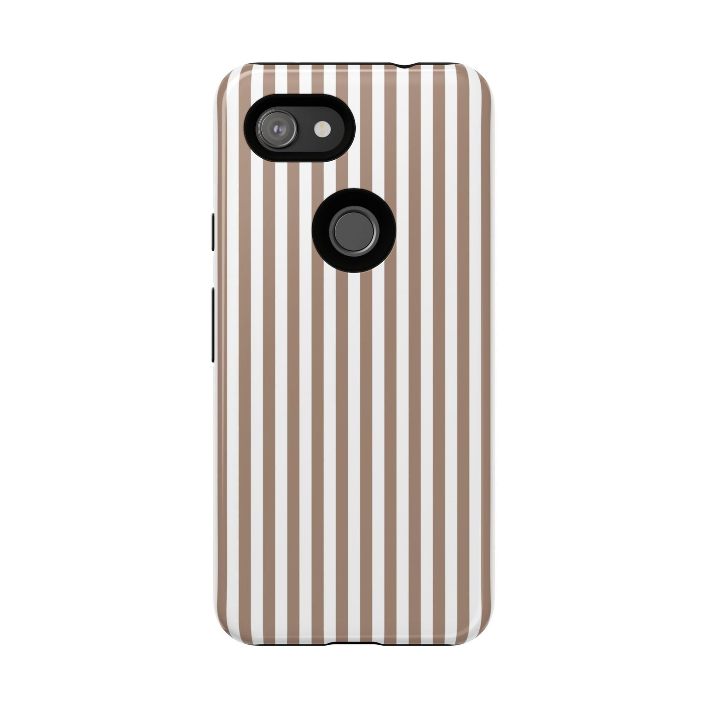 Beige & White Stripe Google Pixel Case