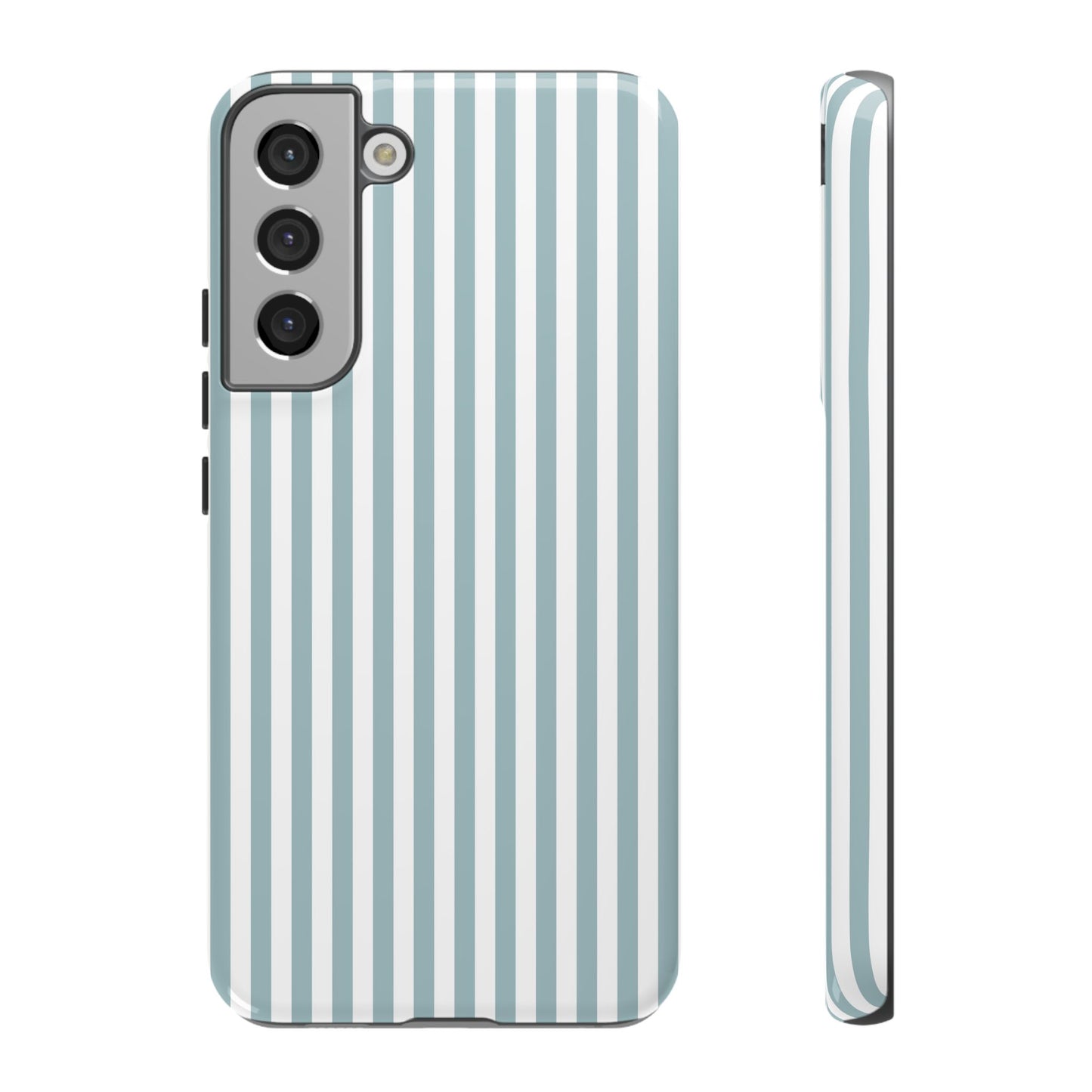 Blue & White Stripe Samsung Case