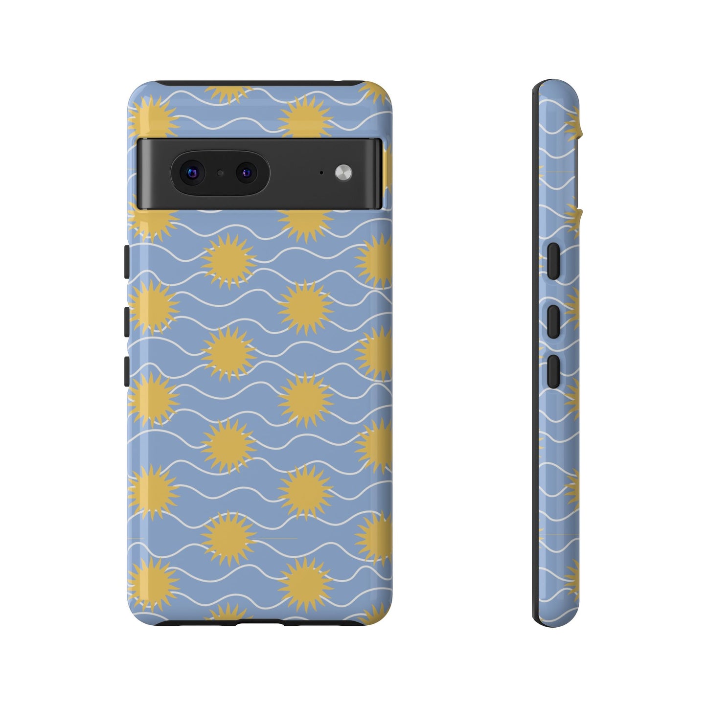 Sunny Waves Blue Google Pixel Case