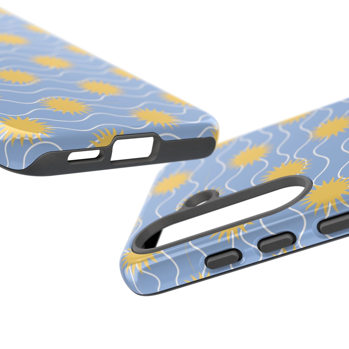 Sunny Waves Blue Samsung Case