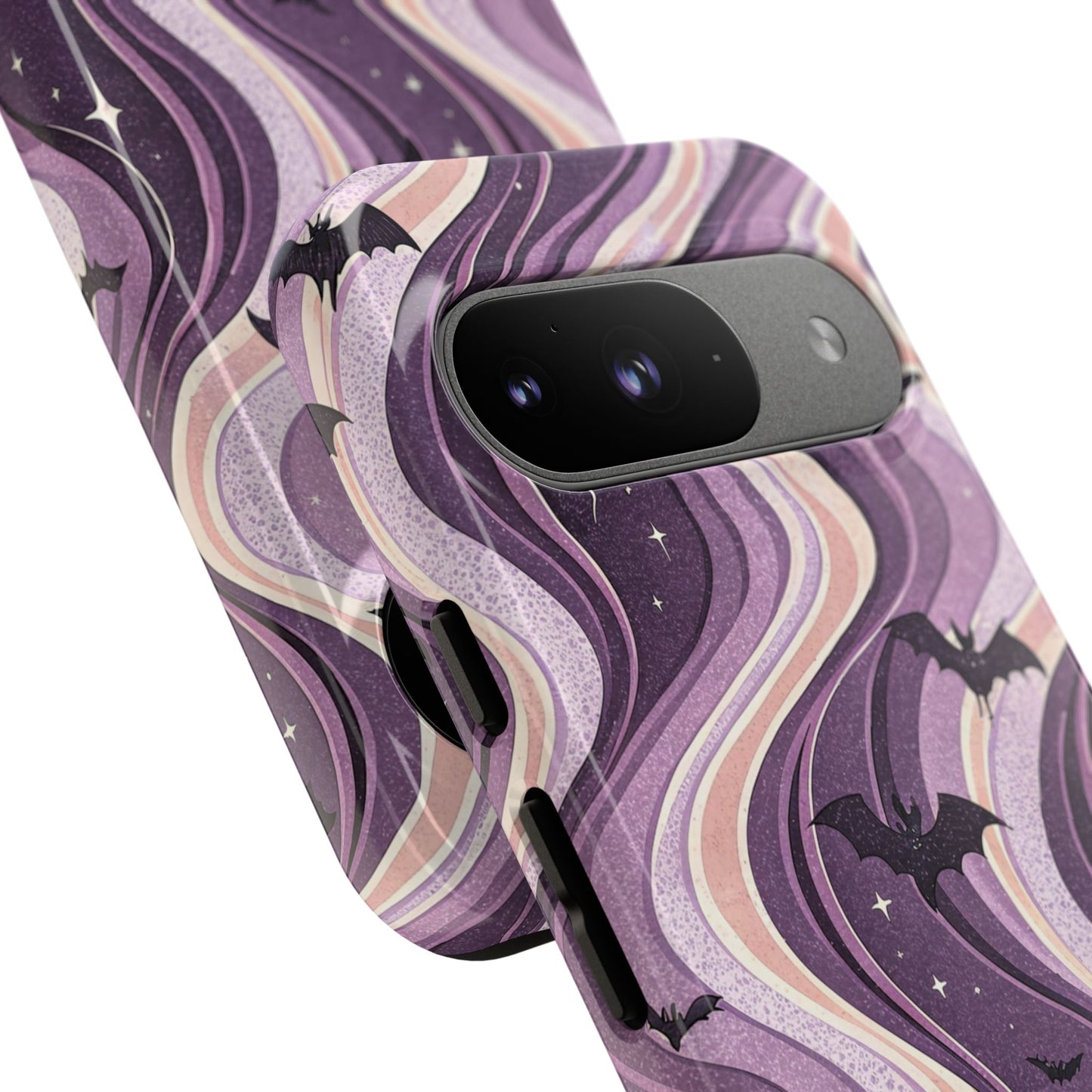 Retro Bats & Swirls Google Pixel Case