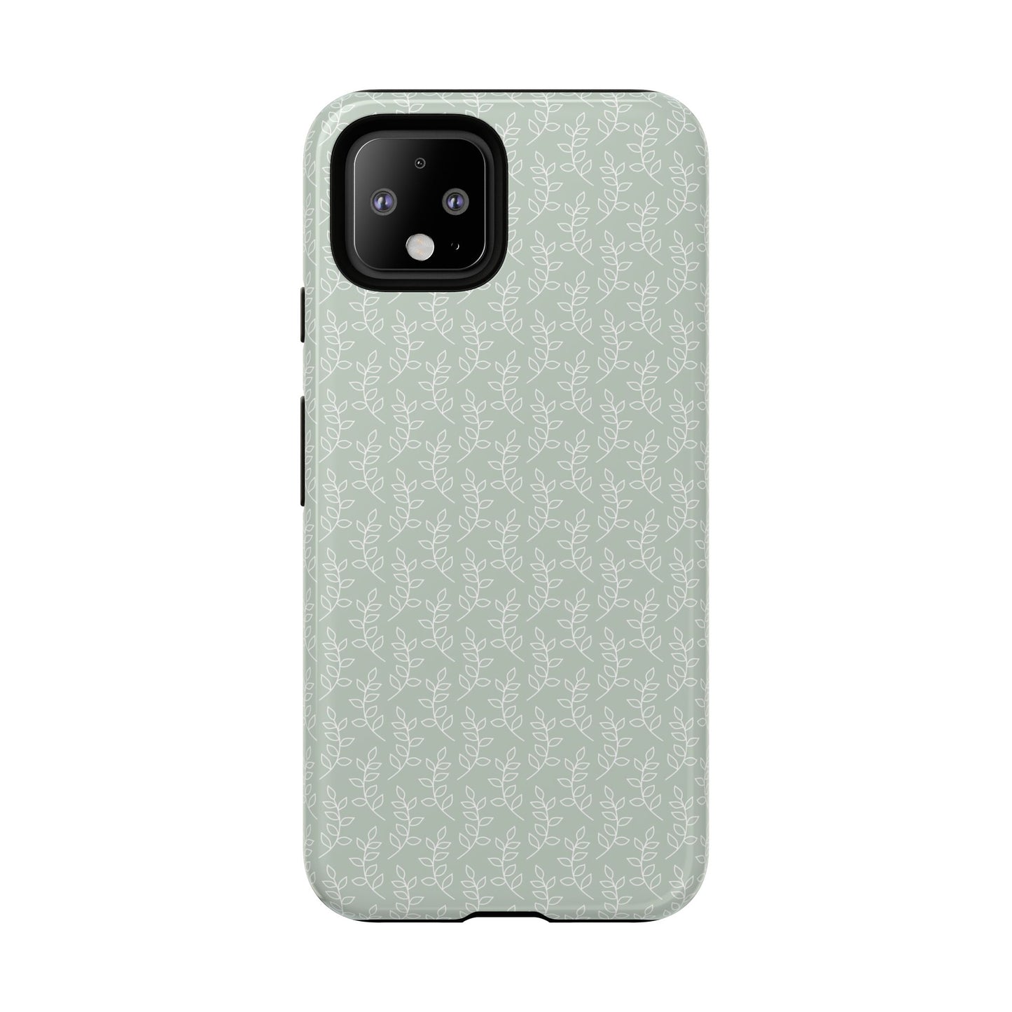 Minimal Leaf Print Google Pixel Case