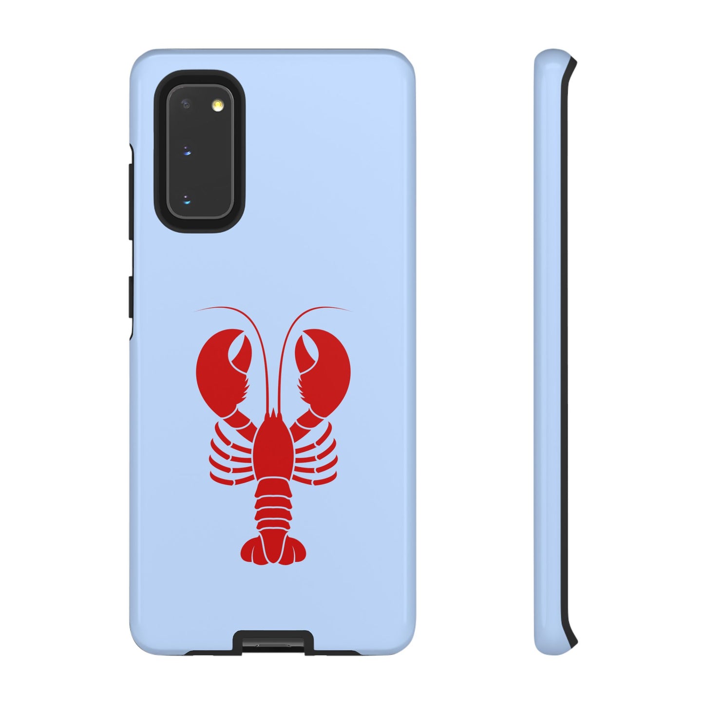 Red Lobster on Sky Blue Samsung Case